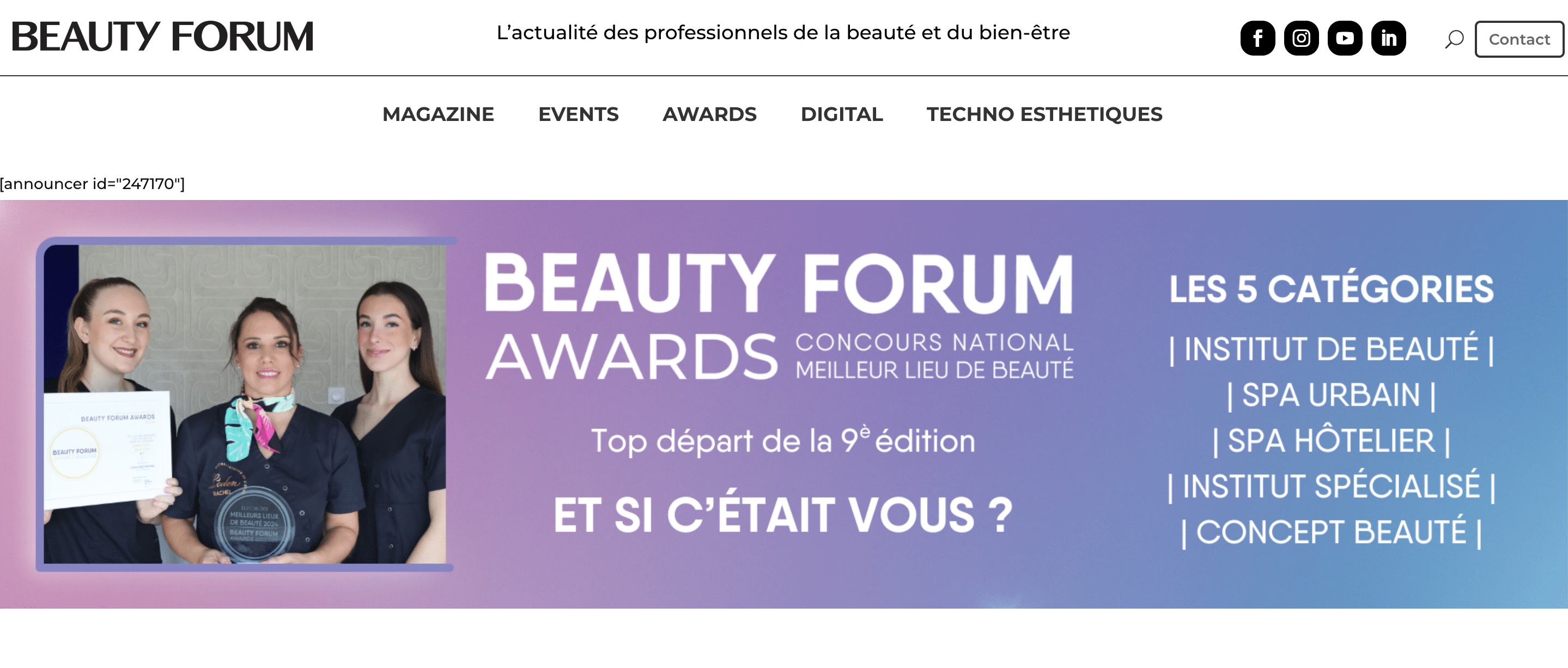 Beauty Forum : une plateforme d’information incontournable pour les pros du spa et du bien-être