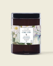 Scrub de cedro e iris