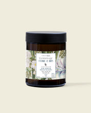 Scrub de cedro e iris