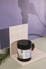 Scrub de cedro e iris