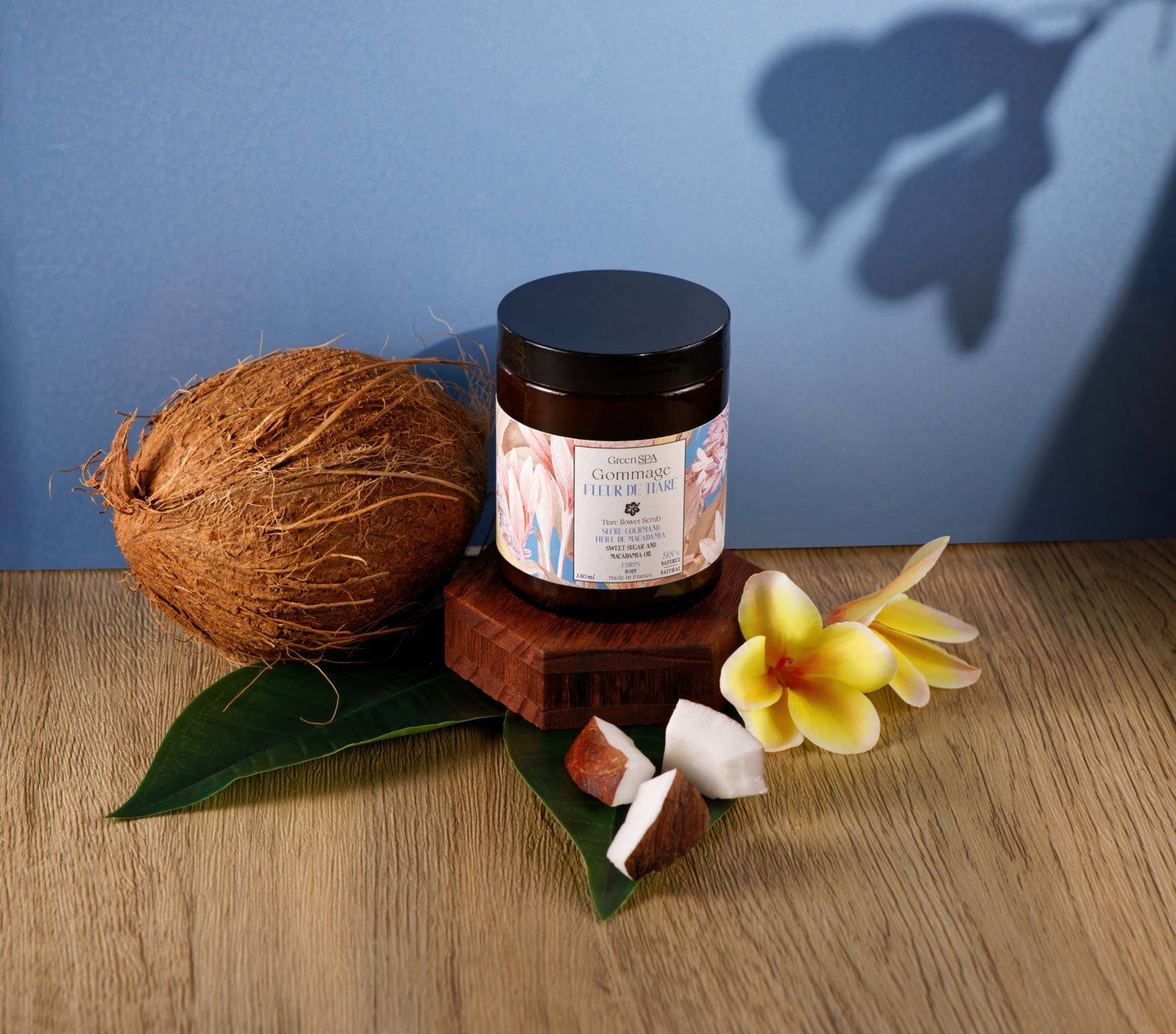 Tiare Blumenzuckerpeeling
