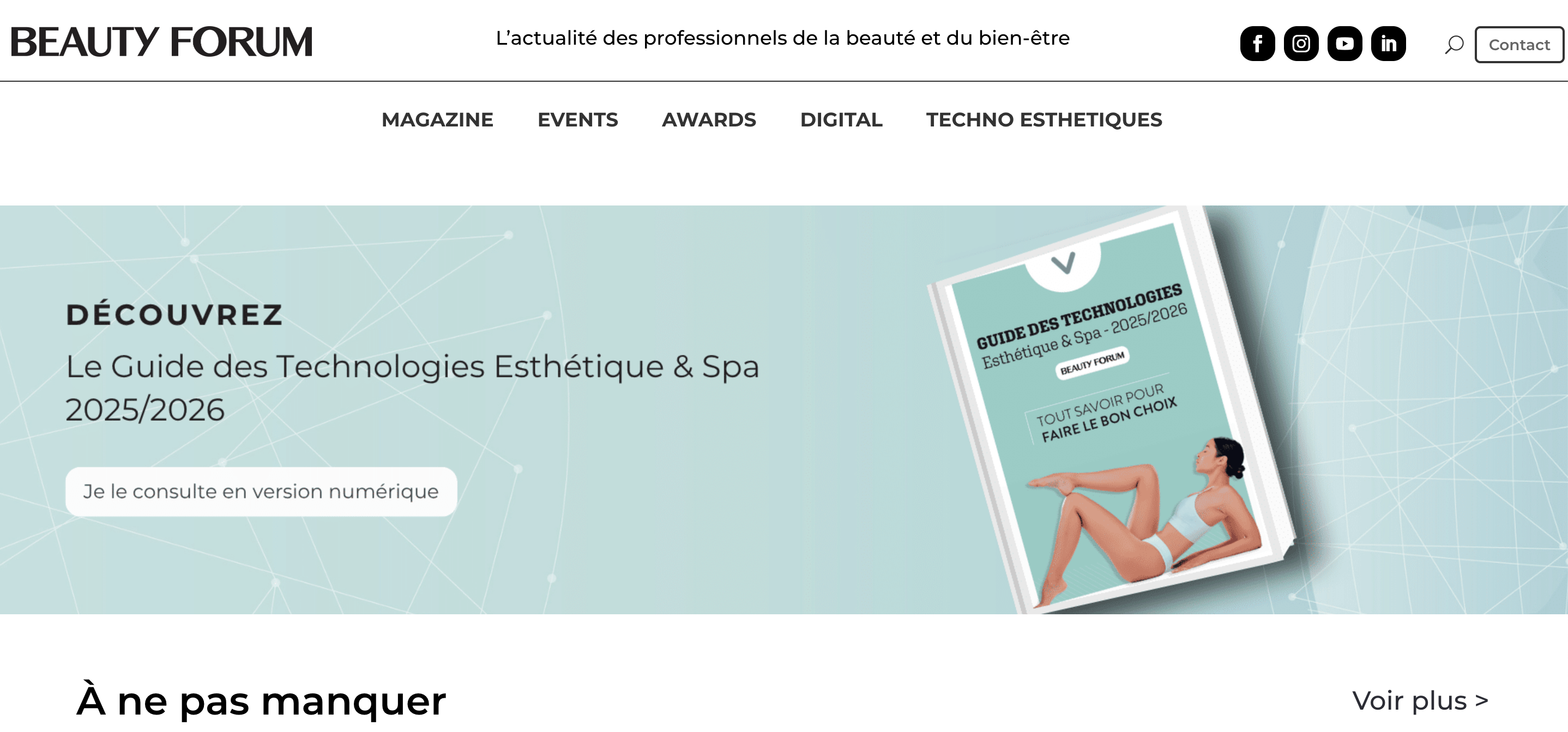 Beauty Forum Paris 2026 : L'événement premium et Business des décideurs les 4 et 5 octobre 2026