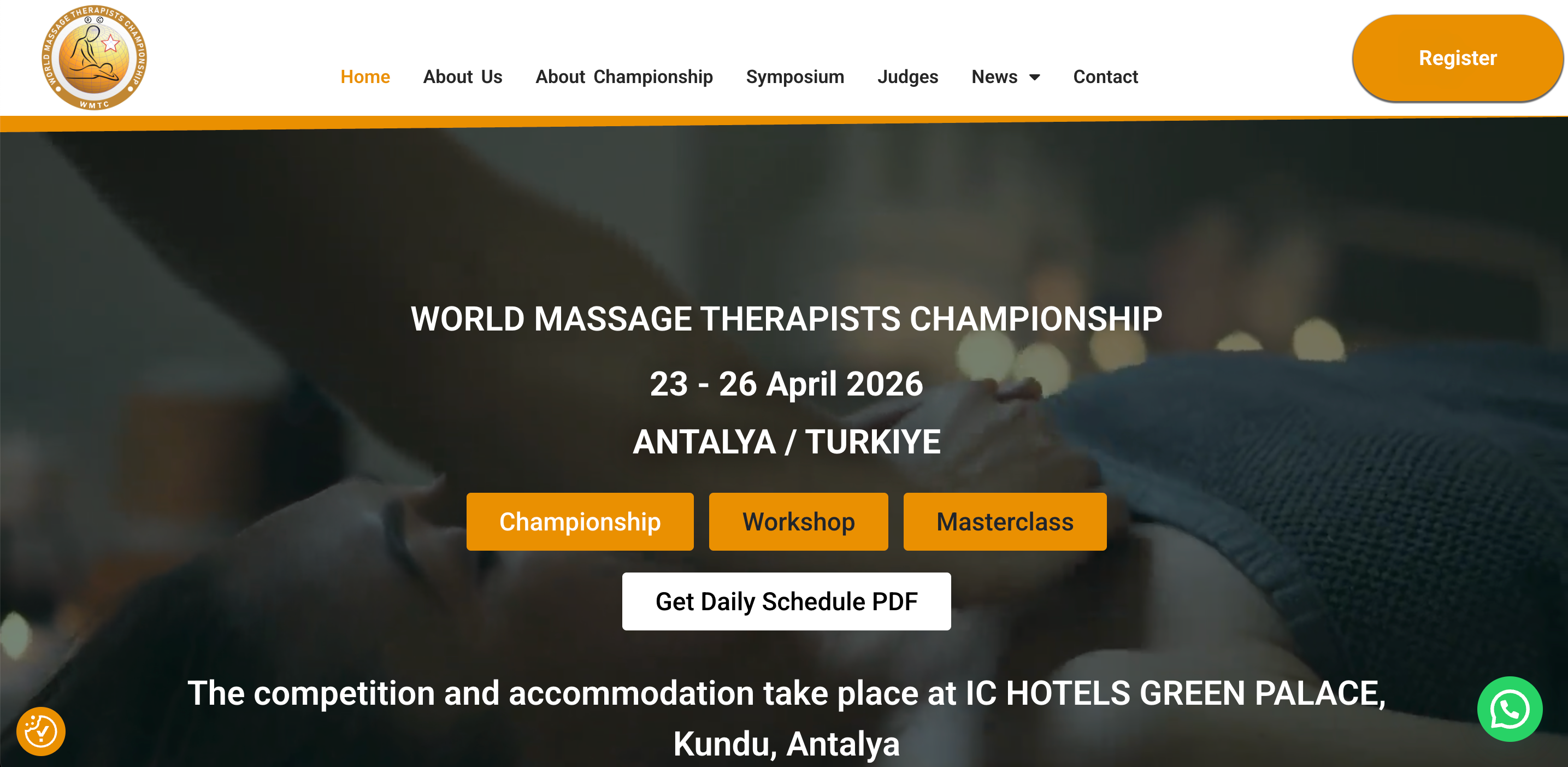 International Massage Championship & Symposium 2026 : Rendez-vous en Turquie du 23 au 26 avril
