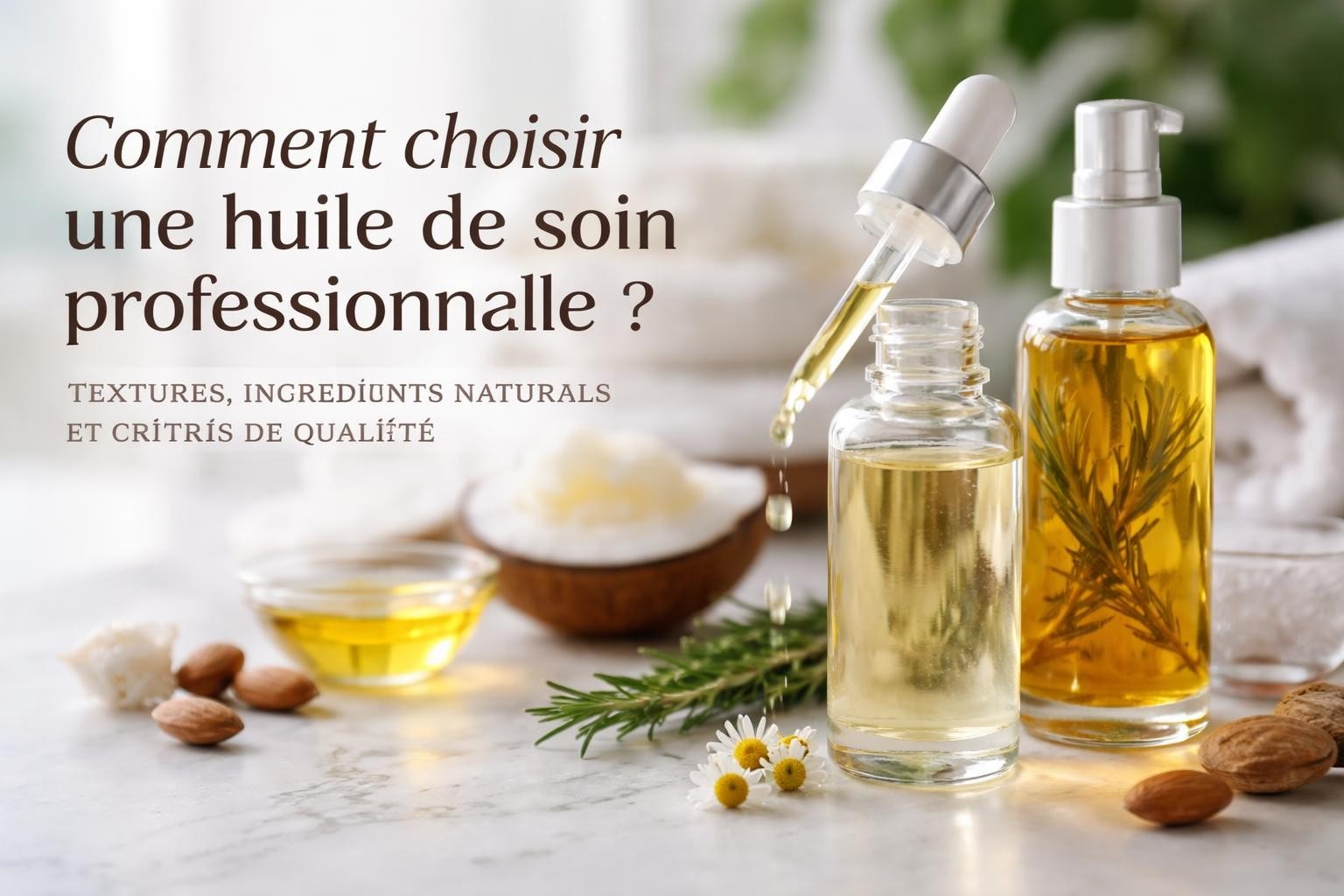 Huiles Corps Professionnelles : Guide Praticien 2026
