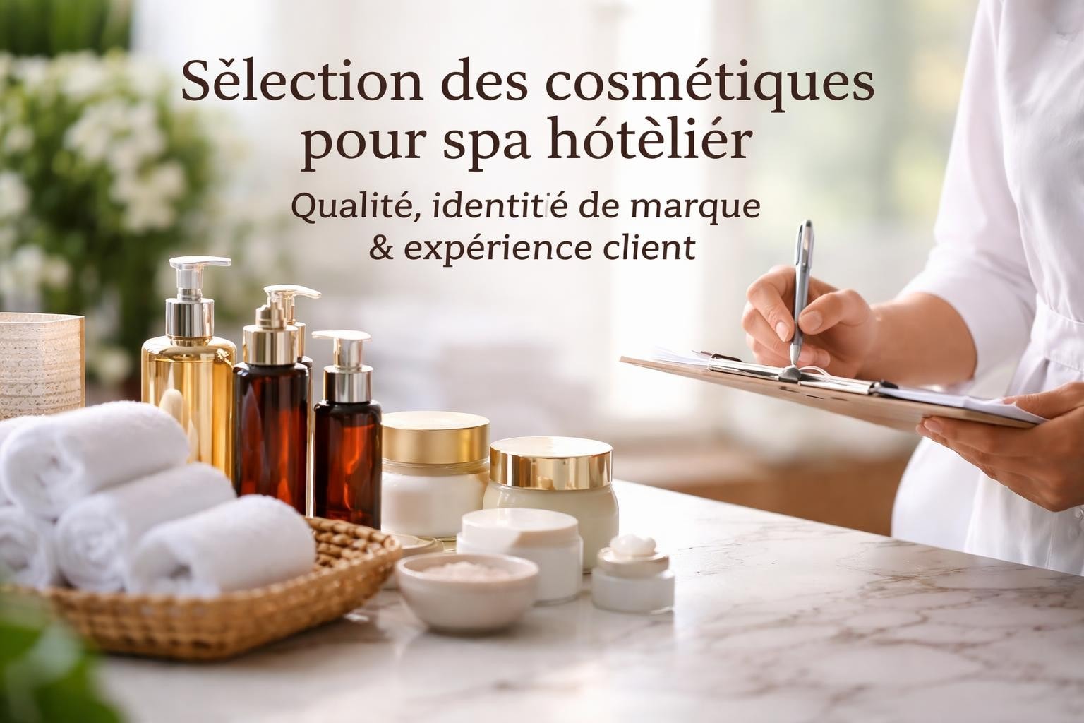Cosmétiques pour spas hôteliers : guide terrain 2026