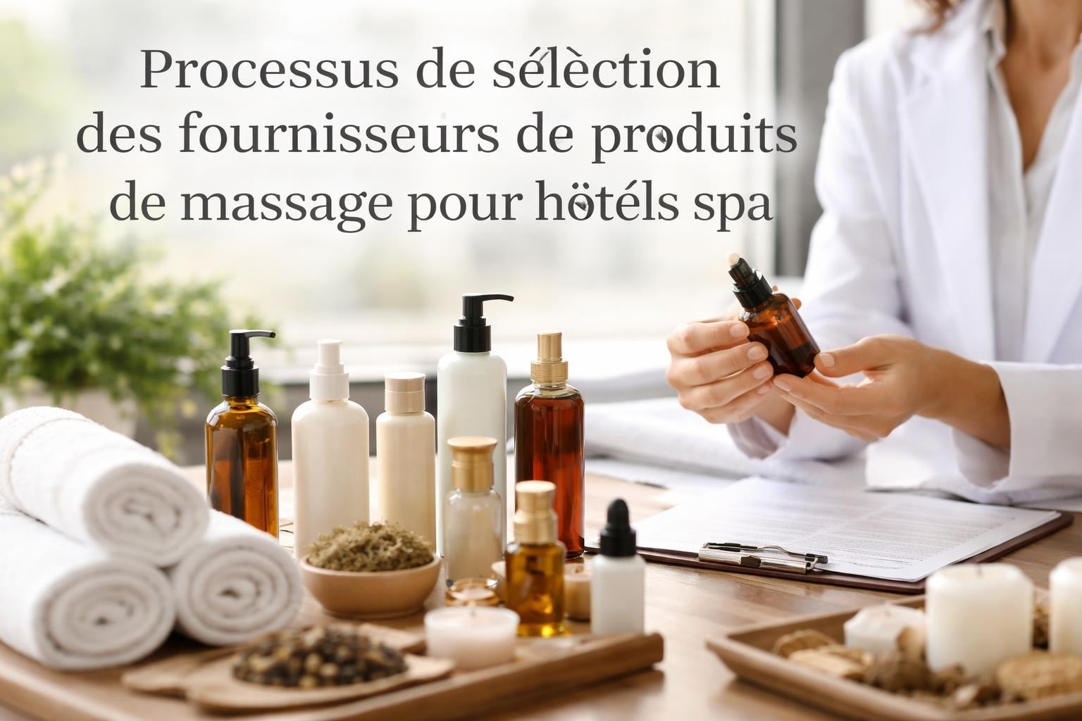 Fournisseur soins massage hôtel : choix et critères