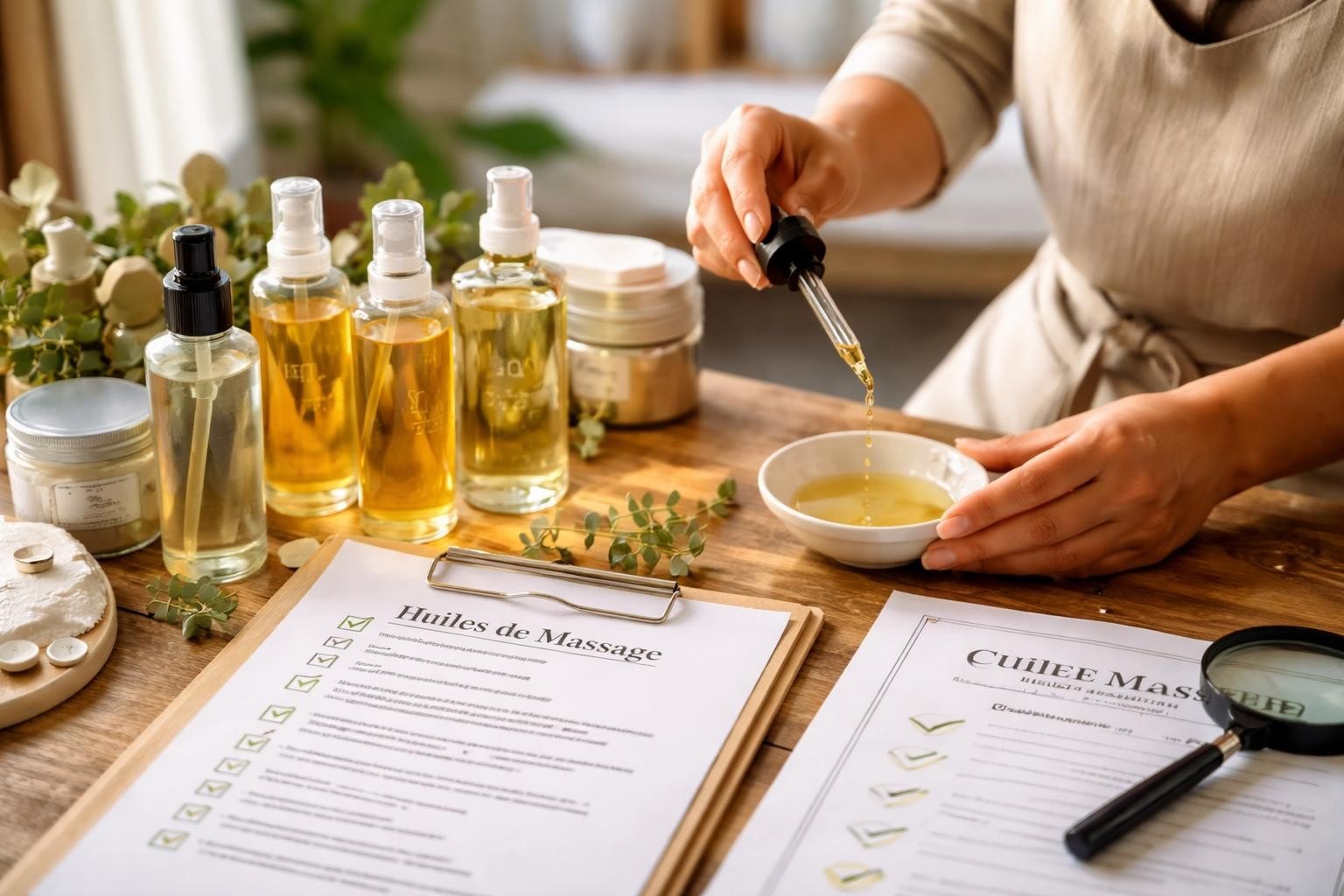 Huile de Massage pour Spa et Institut : Guide Métier