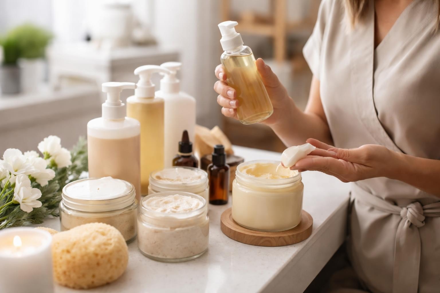 Produits de soin corps professionnels : le guide terrain