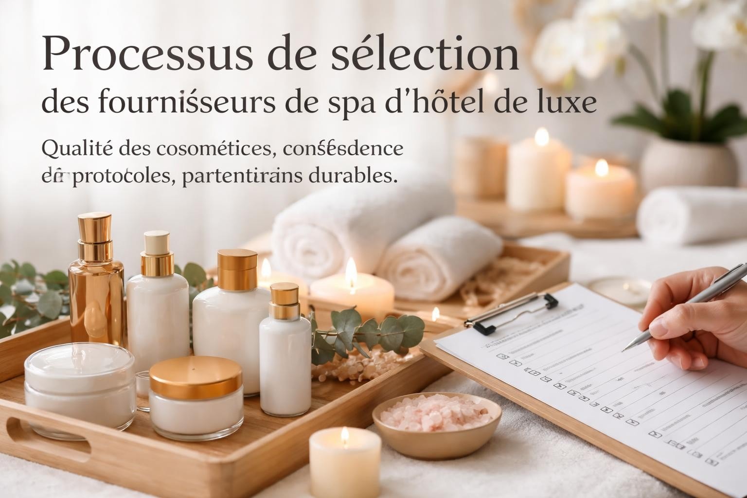 Fournisseur spa hôtel 4 et 5 étoiles : guide 2026