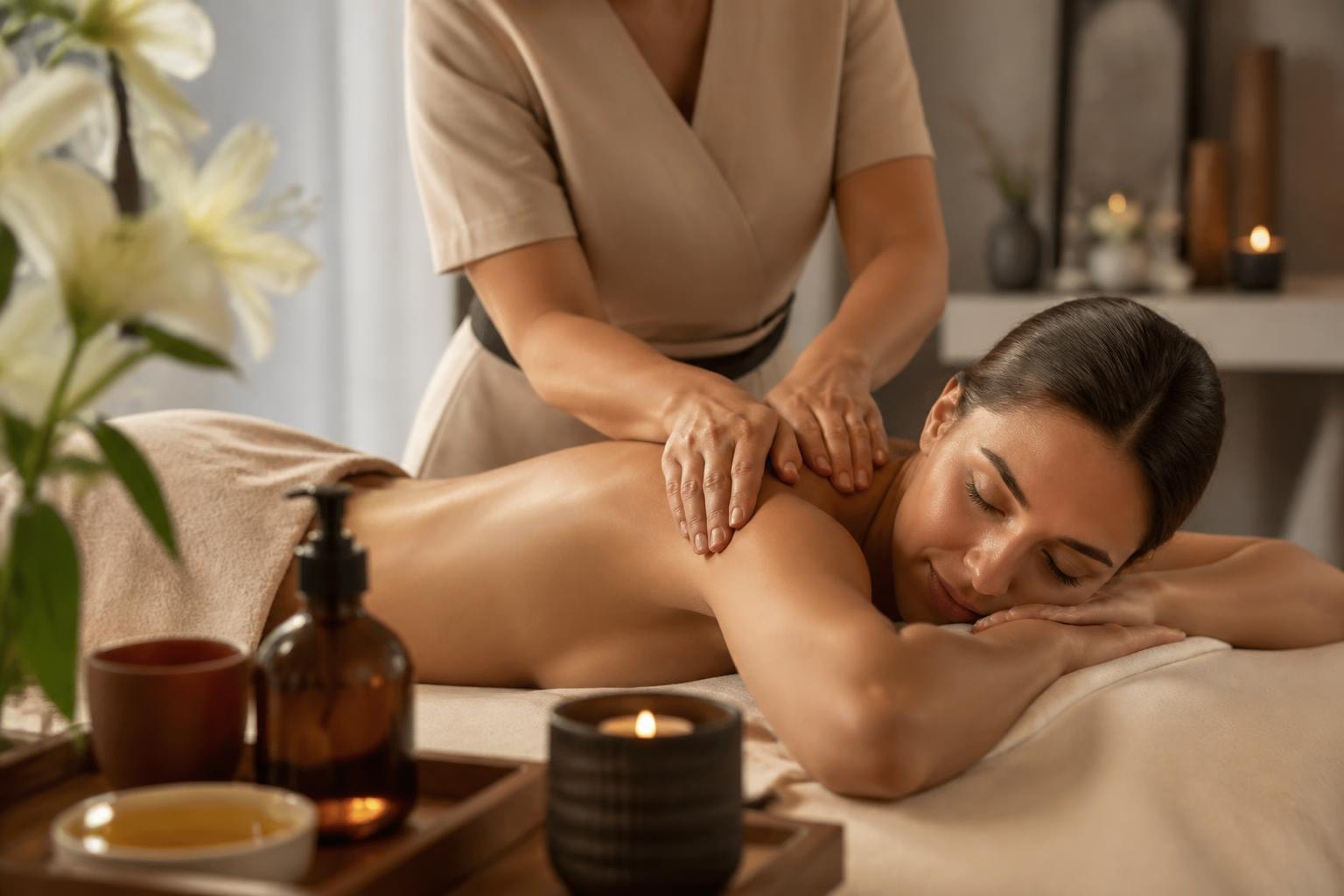 Le massage : geste, matière et savoir-faire en cabine