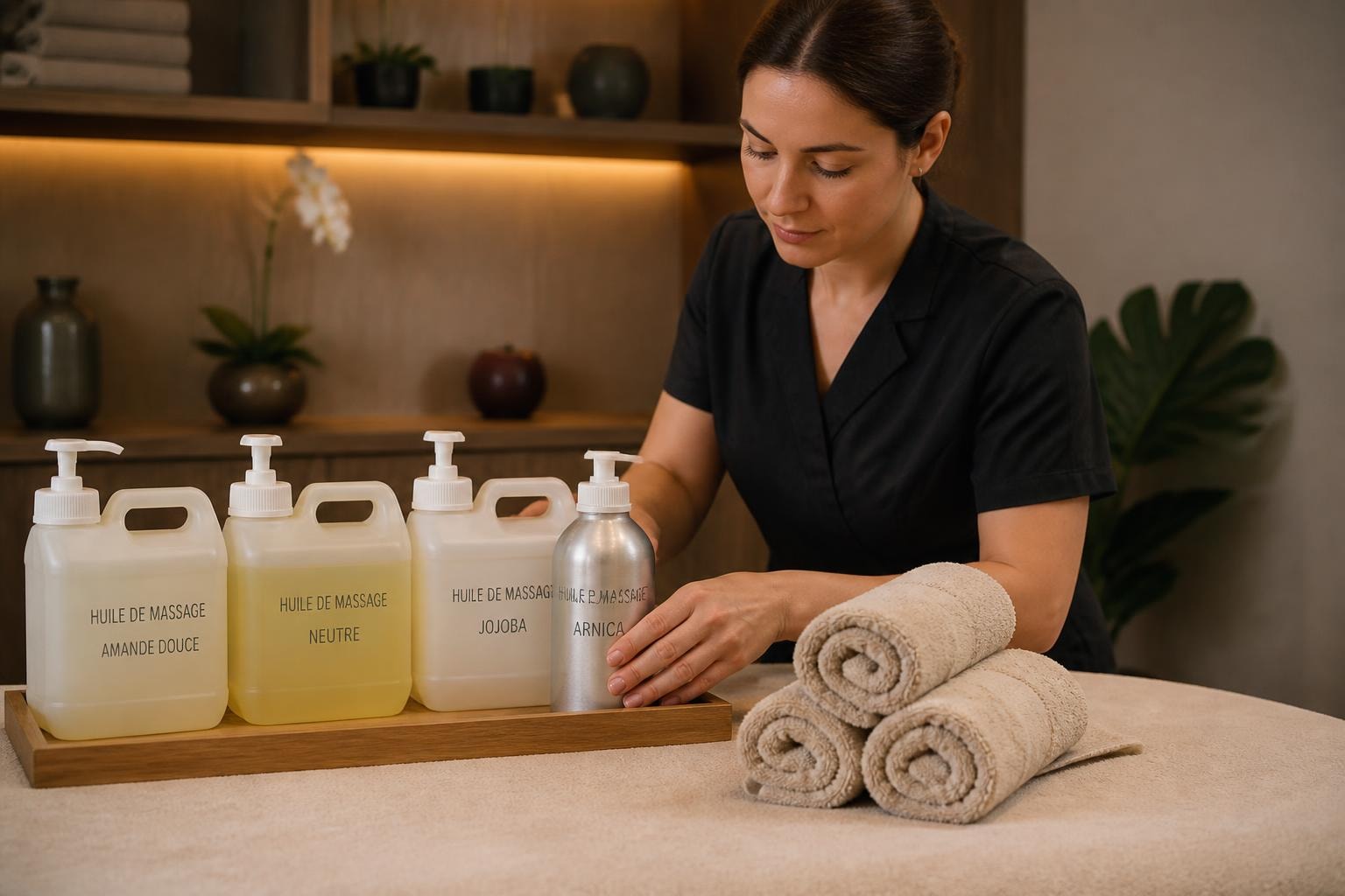 Huile de massage pro grande contenance : guide d'achat 2026