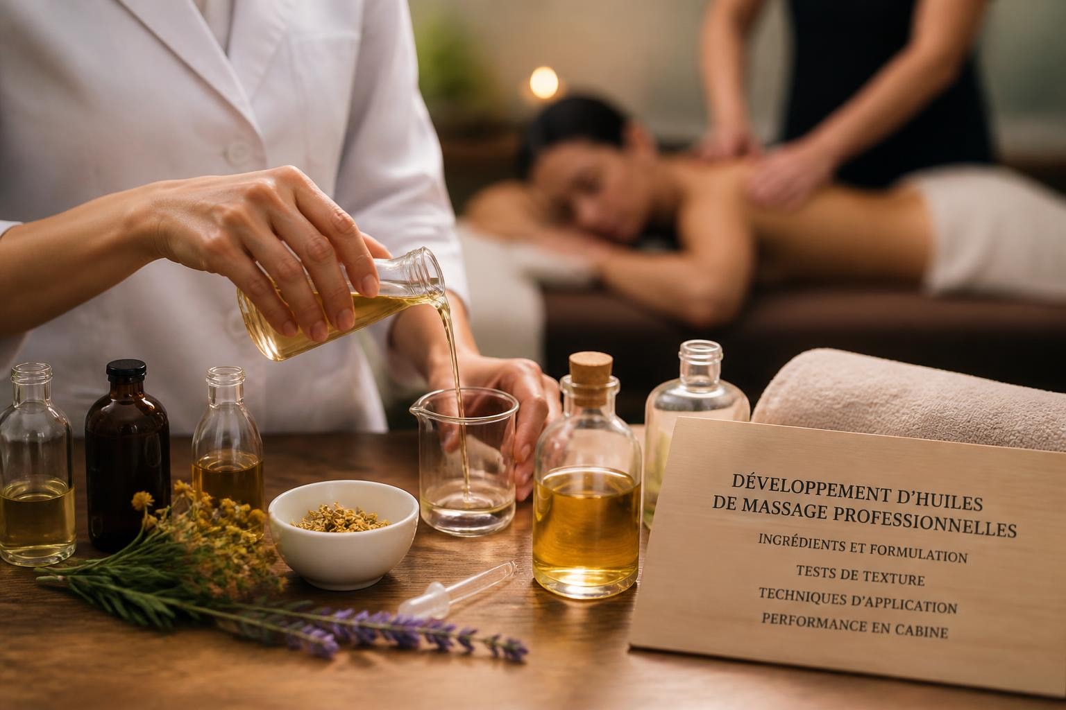 Huile de massage professionnelle : ce qui change