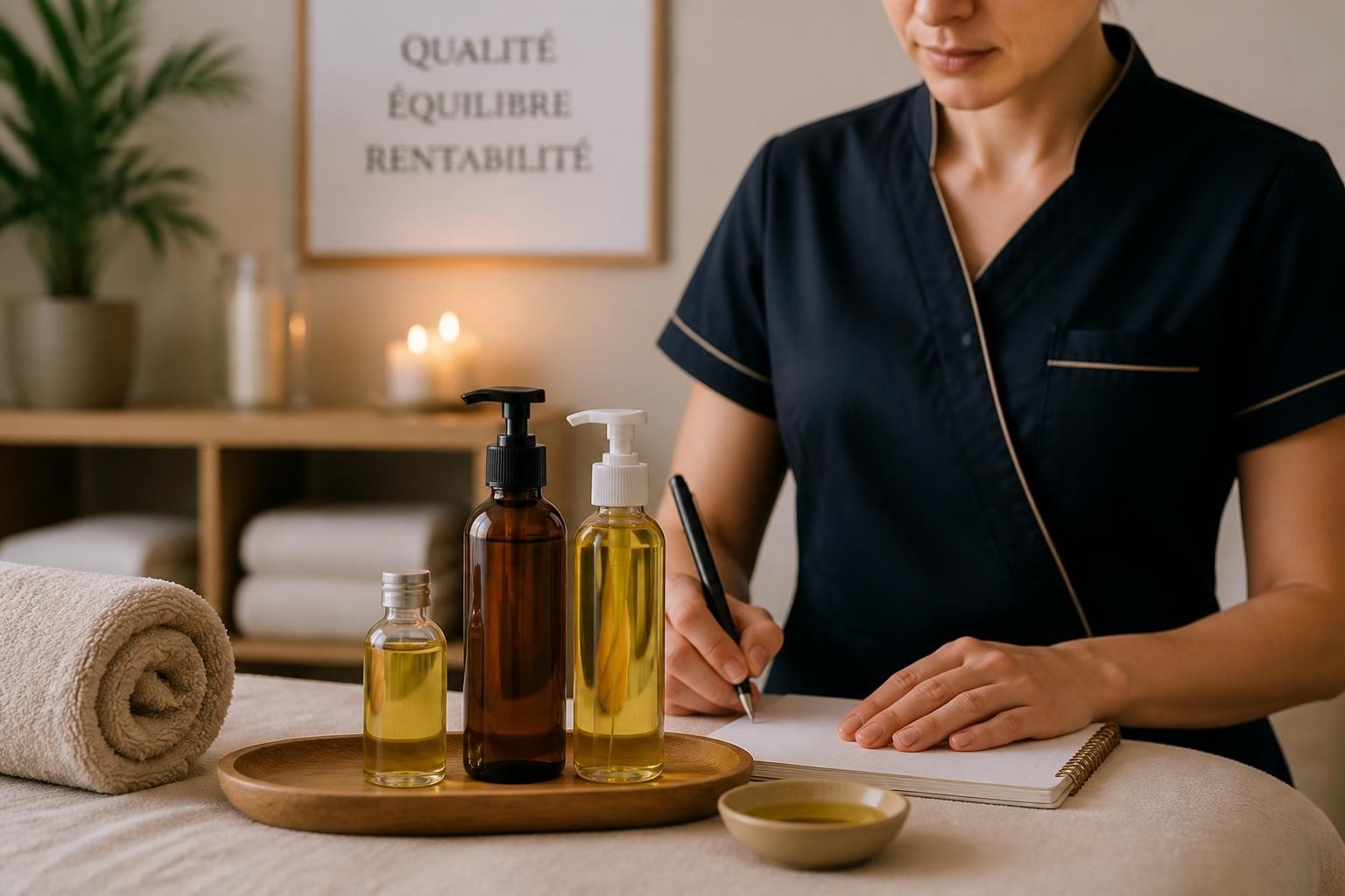 Huile de Massage à Forte Marge Institut : Rentabilité