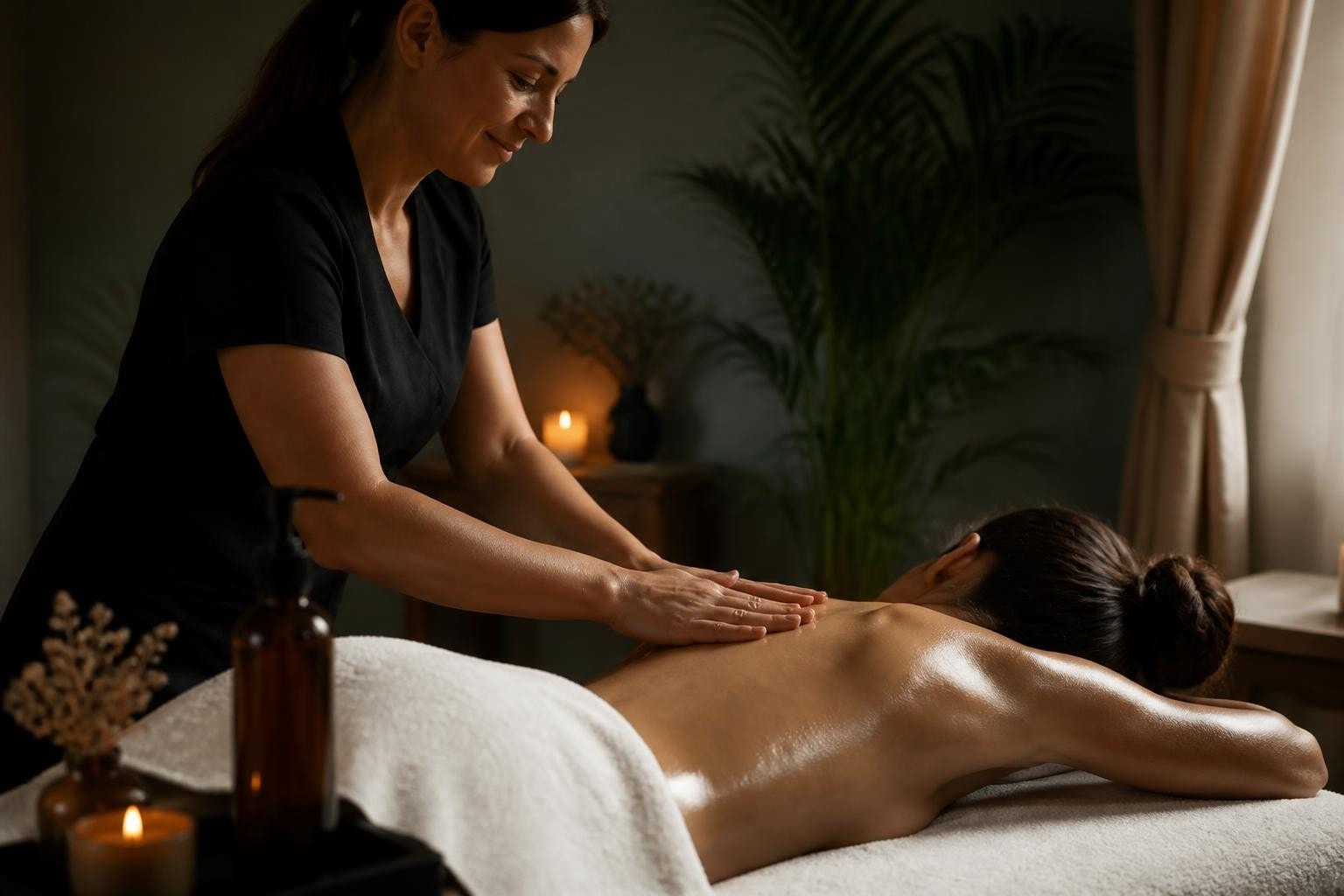 Huile massage : fidéliser sa clientèle en institut