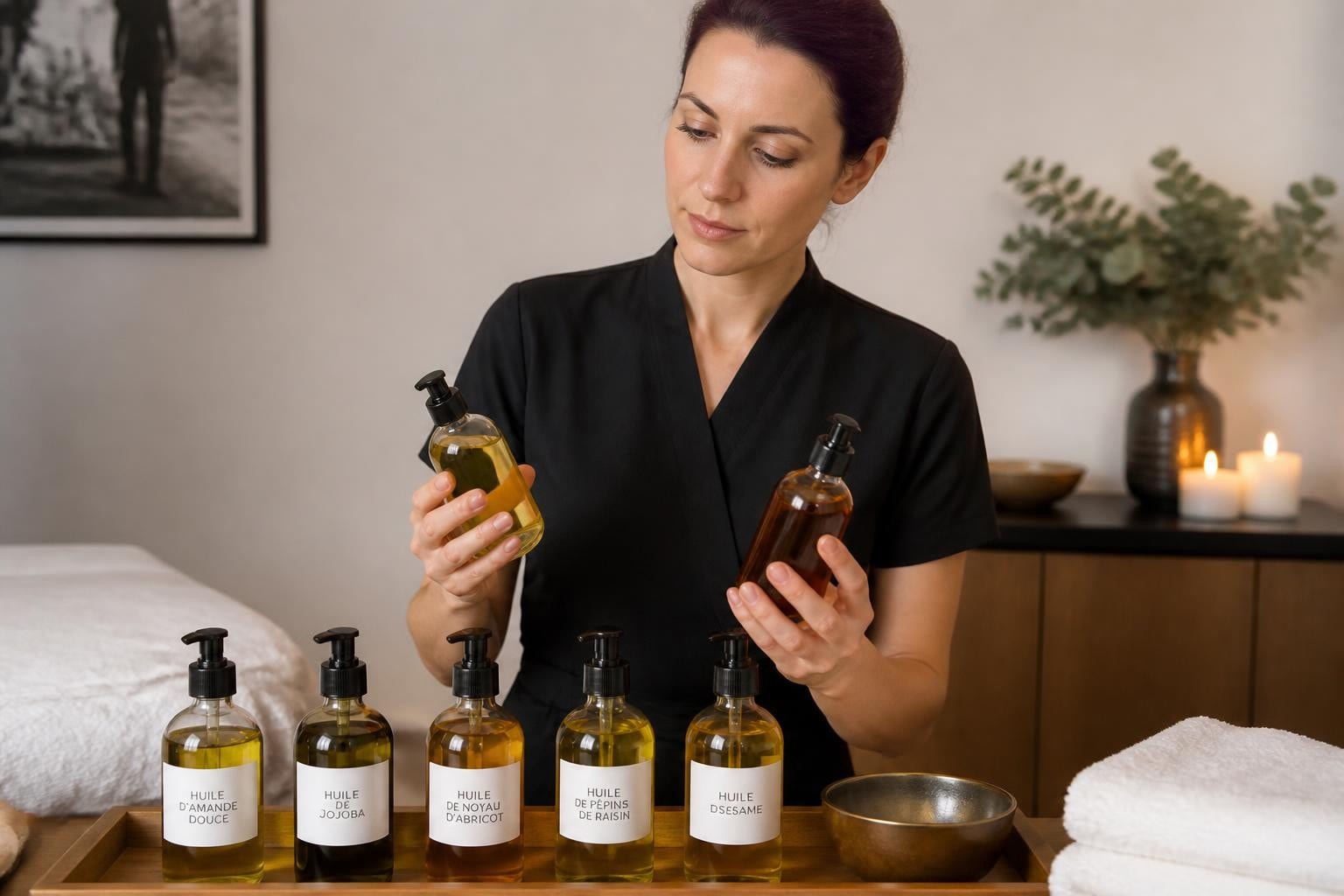 Huile de massage pour praticien bien-être : guide 2026