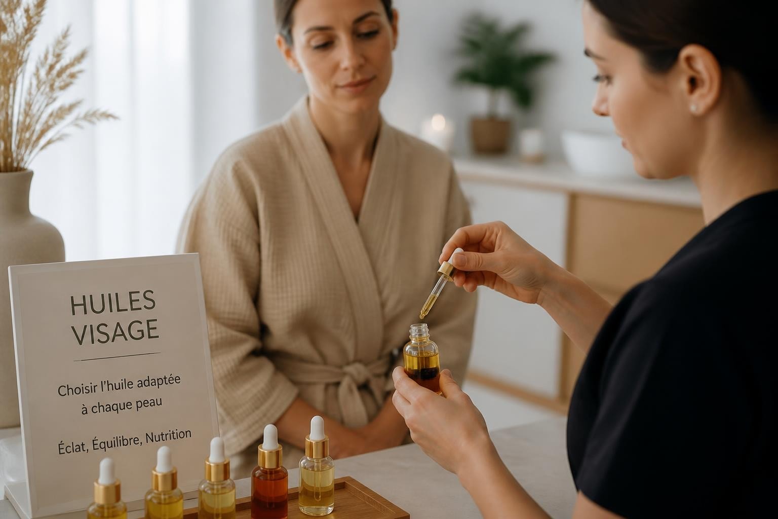 Quelle huile visage utiliser en institut ? Guide pro