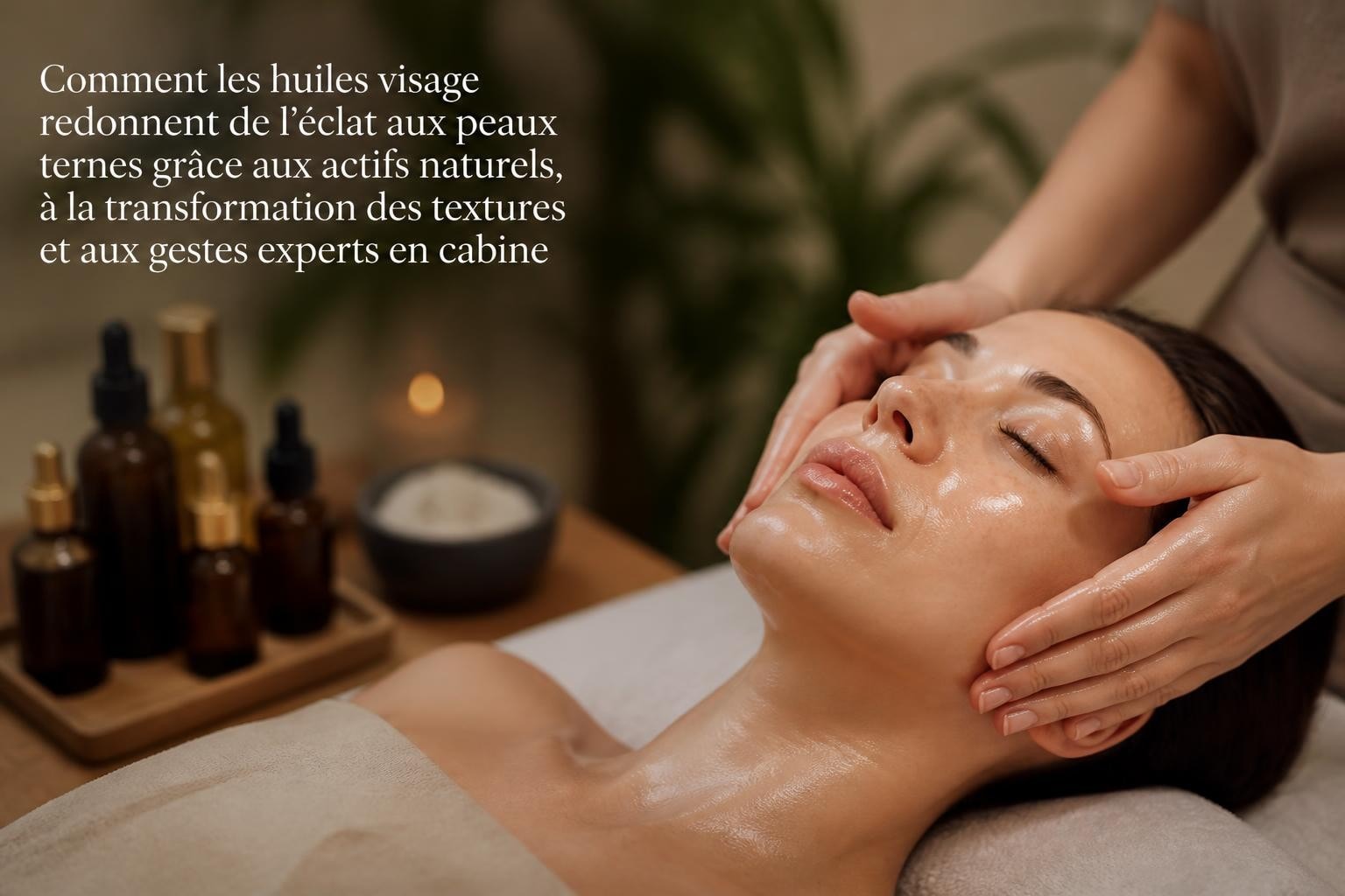 Huile visage éclat : réveiller un teint terne