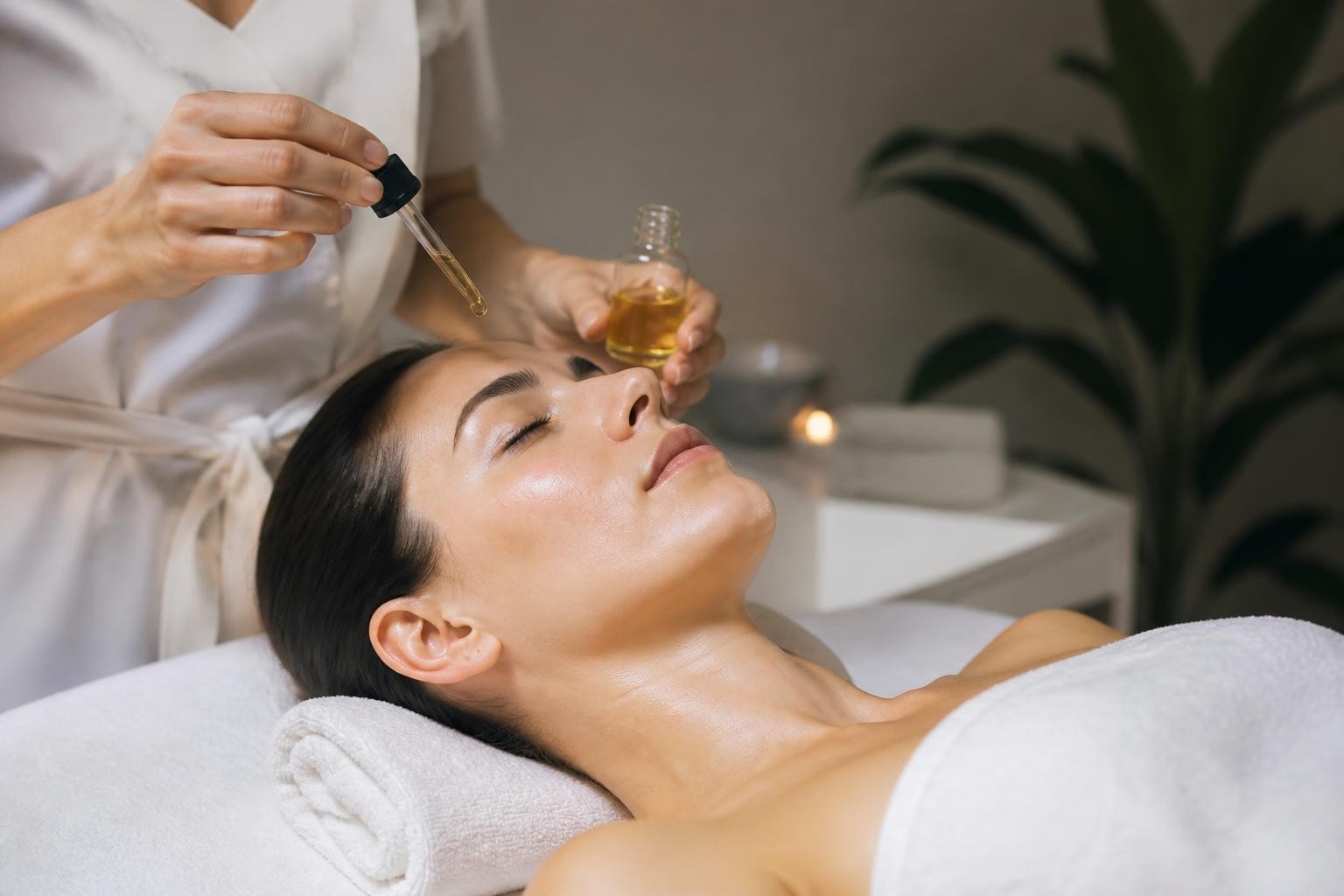 Huile de soin visage professionnelle : choix et usage