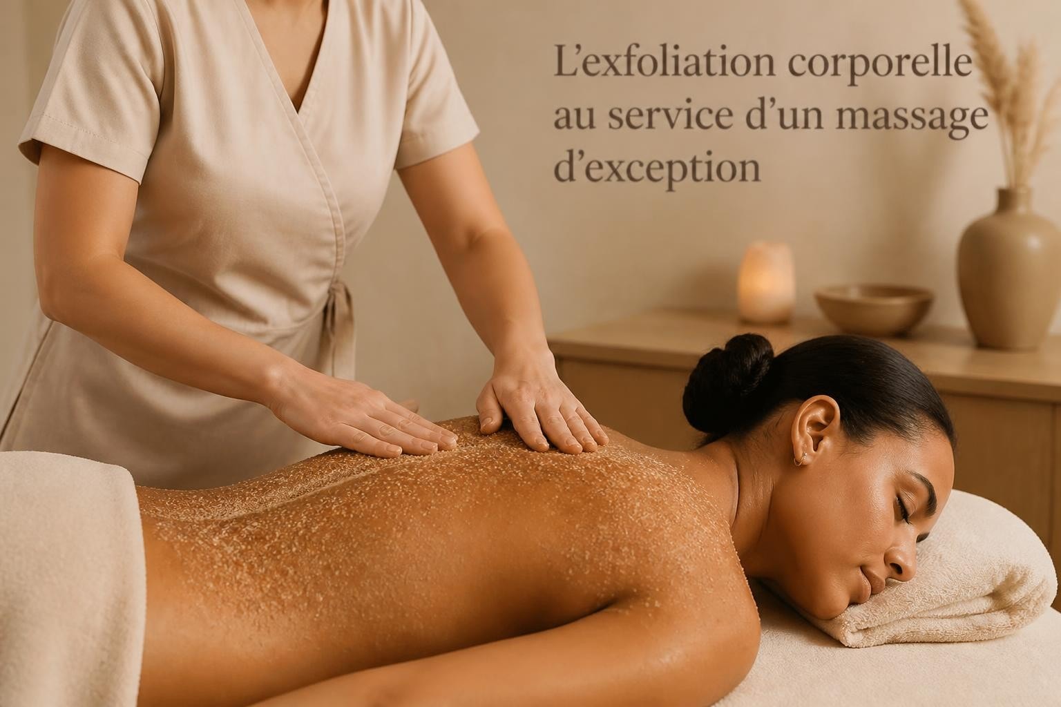 Gommage corps pour massage : guide du praticien 2026