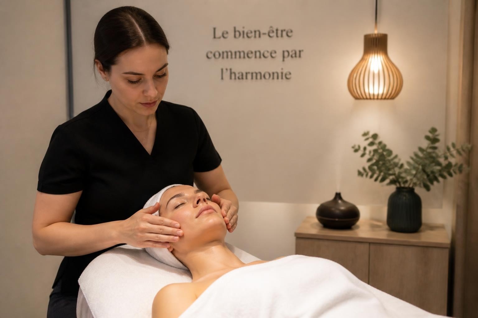 Musique pour soin visage cabine : ambiance sonore