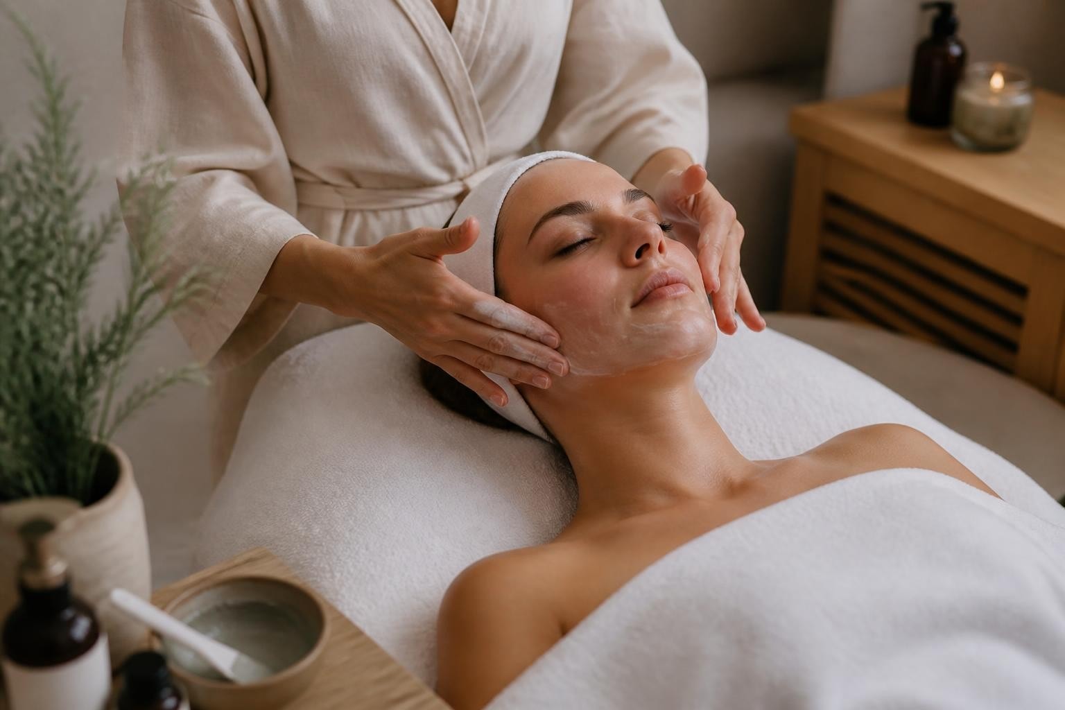 Soin visage naturel : Guide terrain pour les pros du spa