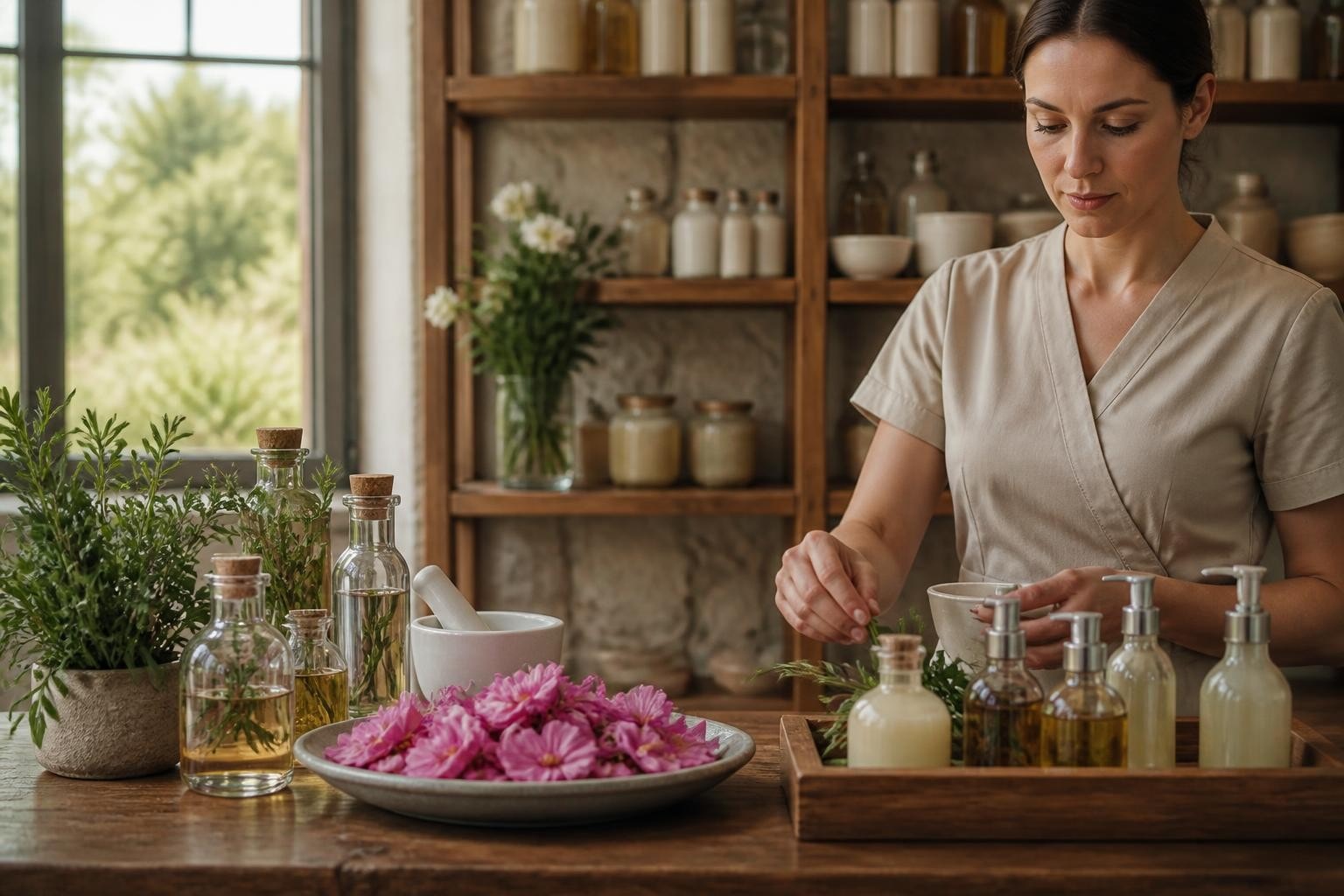 Cosmétiques naturels made in France pour spas
