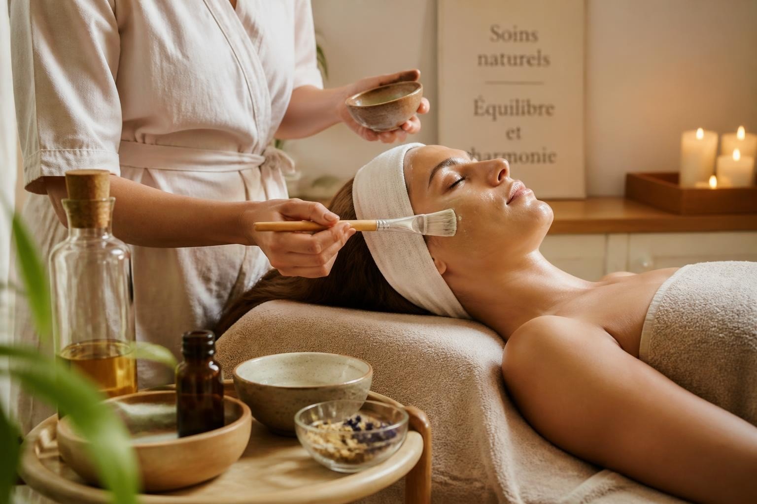 Produits naturels pour la peau en cabine | Guide 2026