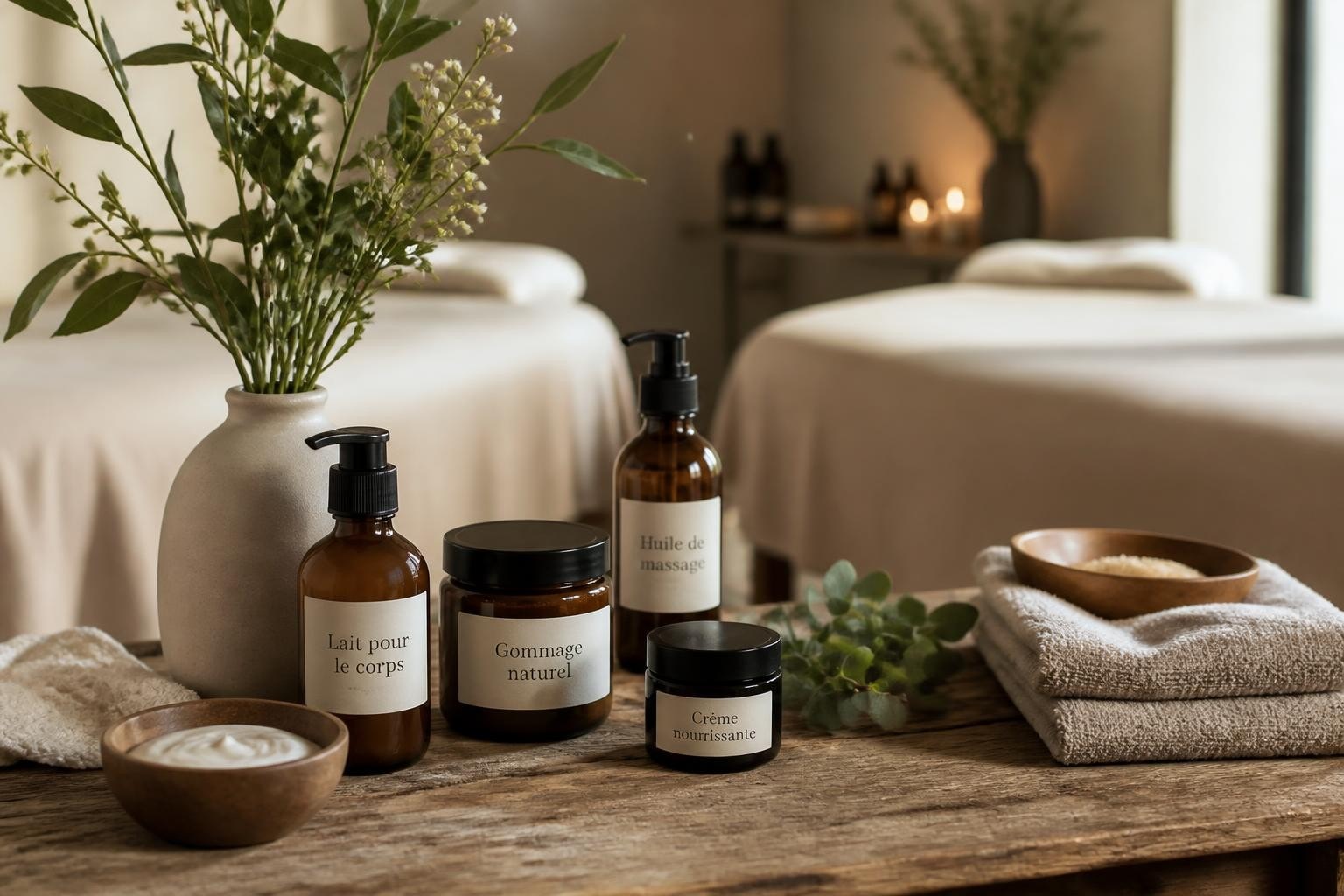 Cosmétique naturelle corps : guide du praticien spa