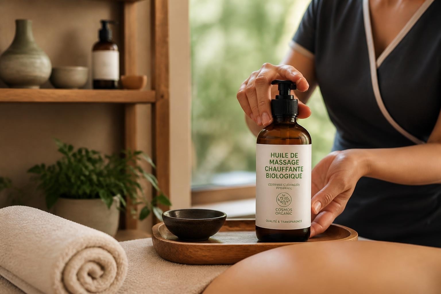 Huile de Massage Chauffante Bio : Guide Pro 2026