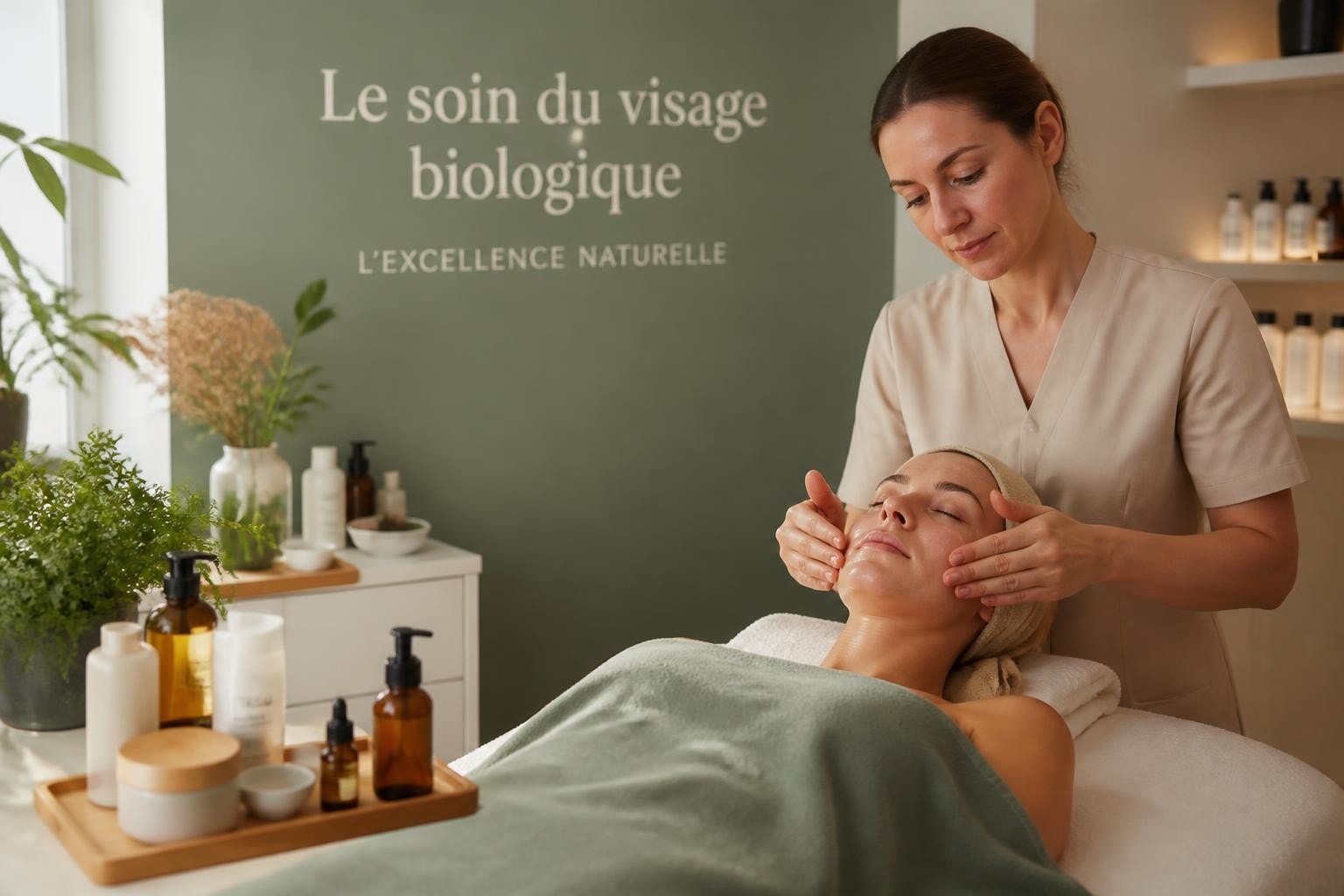 Soin du visage bio : ce qu'on apprend en cabine