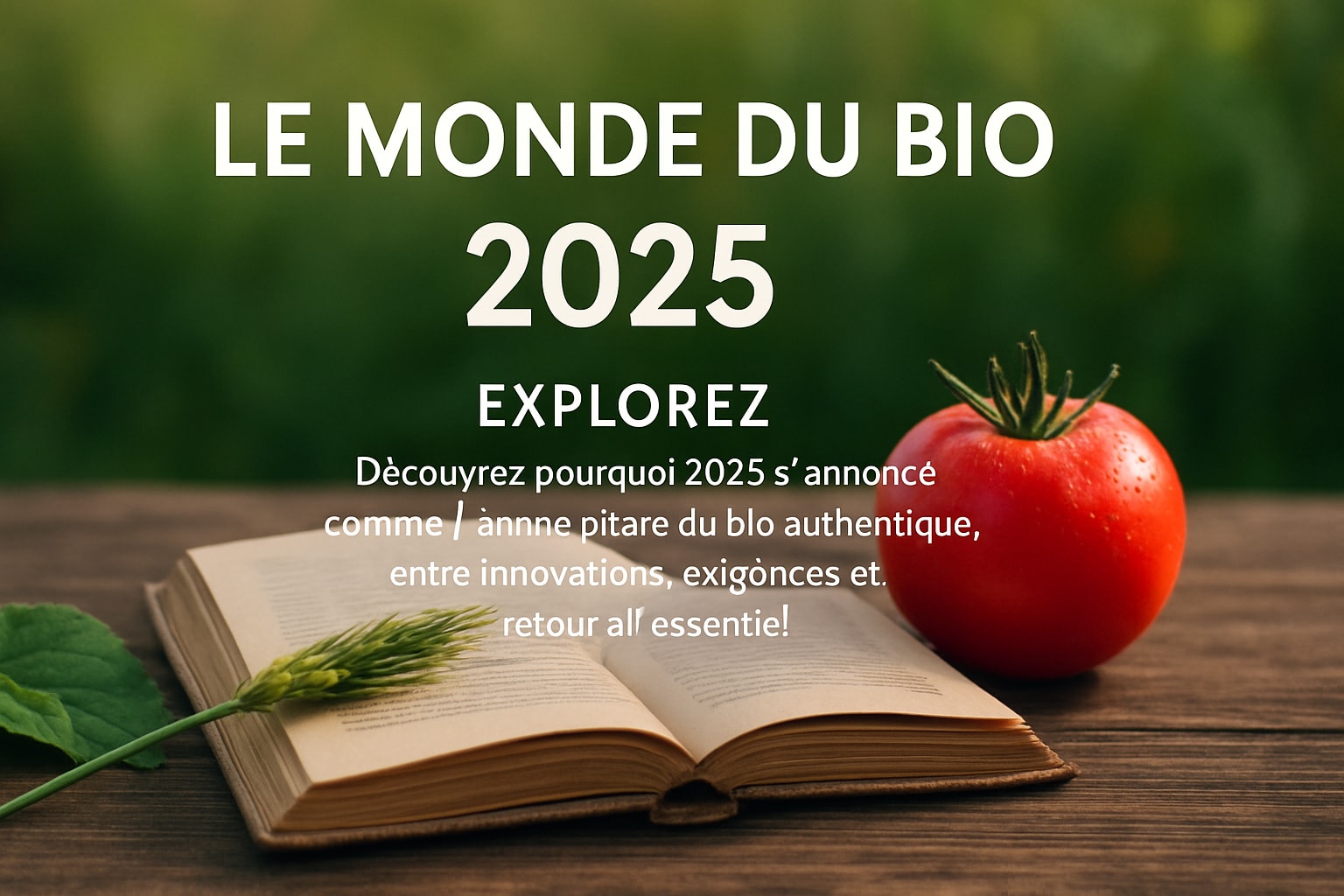 Guide 2025 : Explorez Le Monde Du Bio Authentique