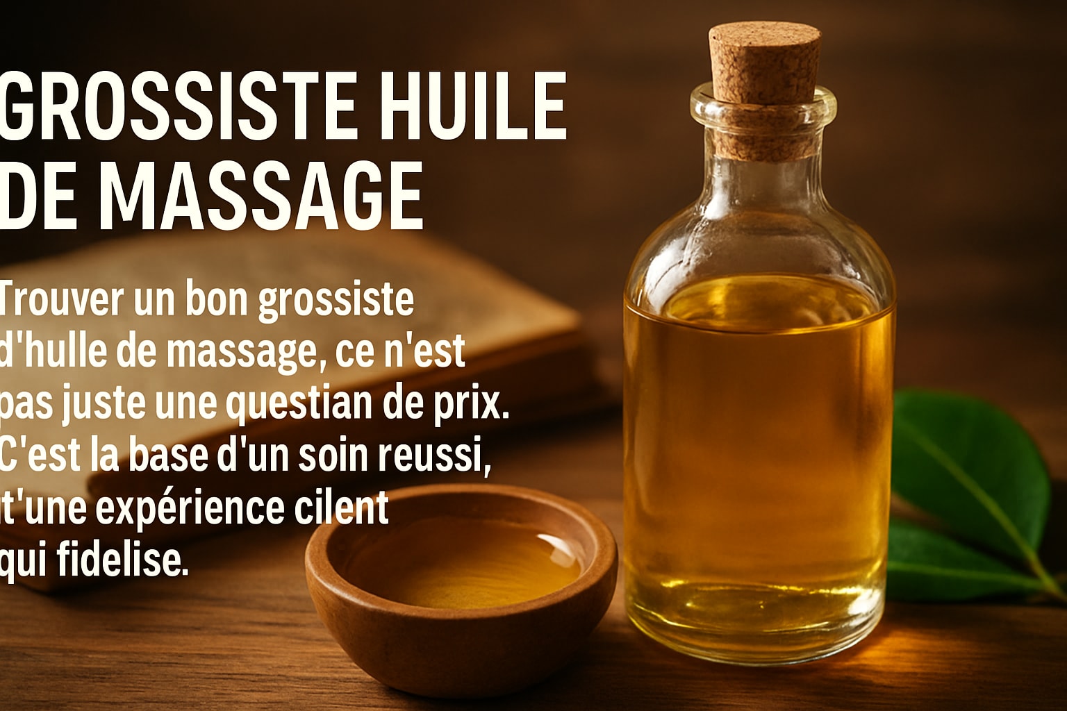 Guide Grossiste Huile de Massage : Astuces et Conseils 2026