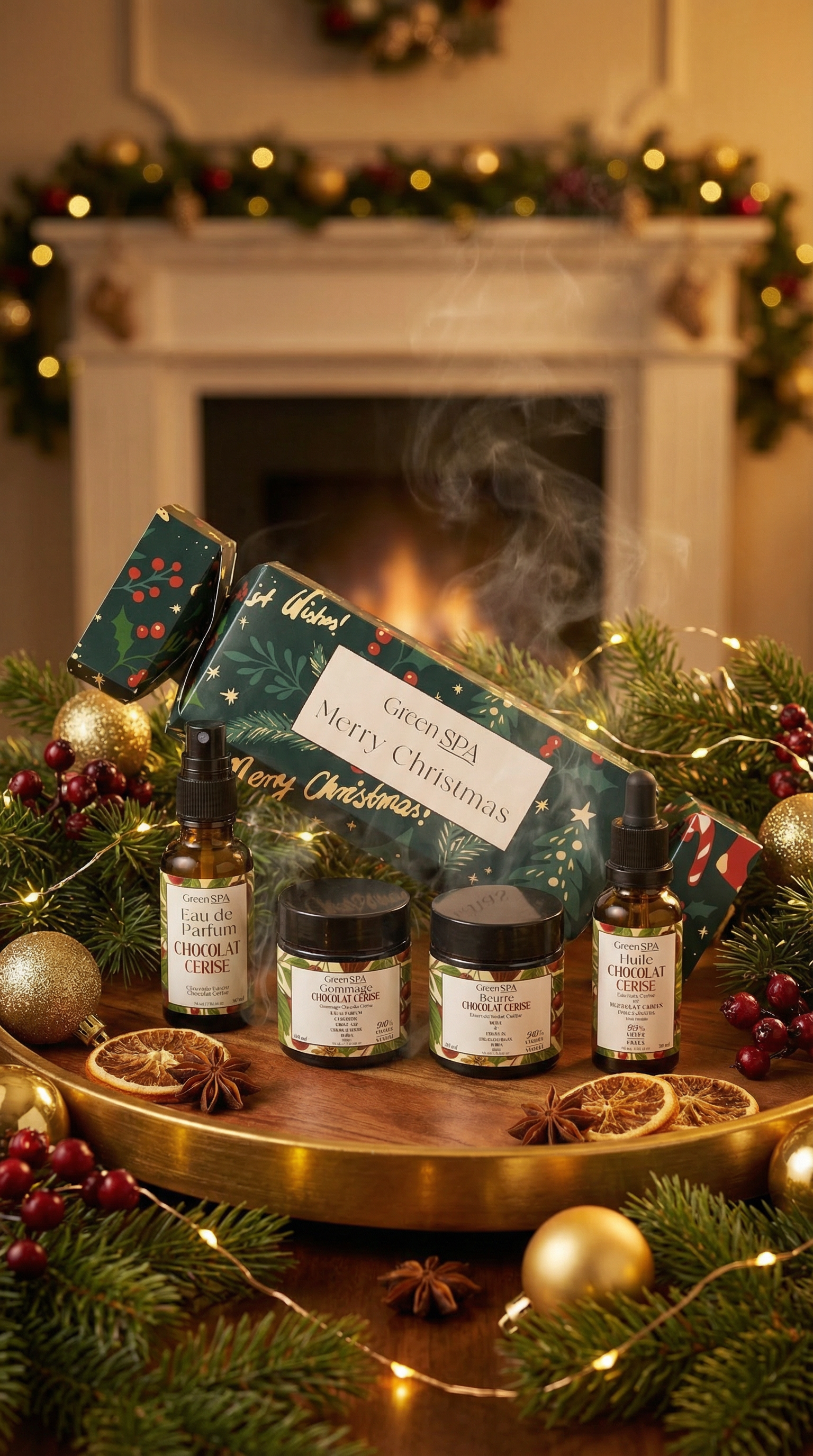 Offerta di Natale: 4 prodotti da 30 ml con la stessa nota olfattiva & 1 Cracker