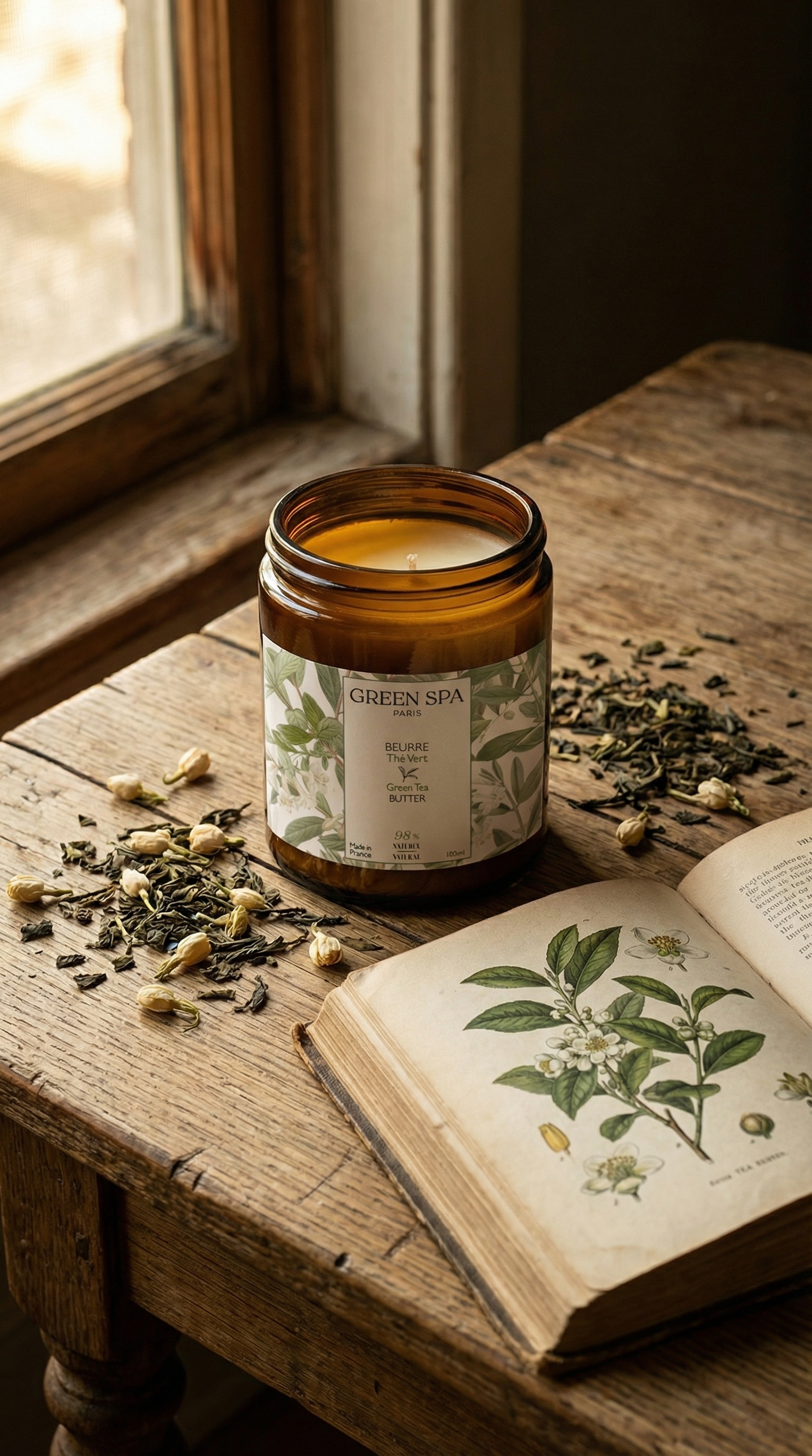 Beurre Thé Vert