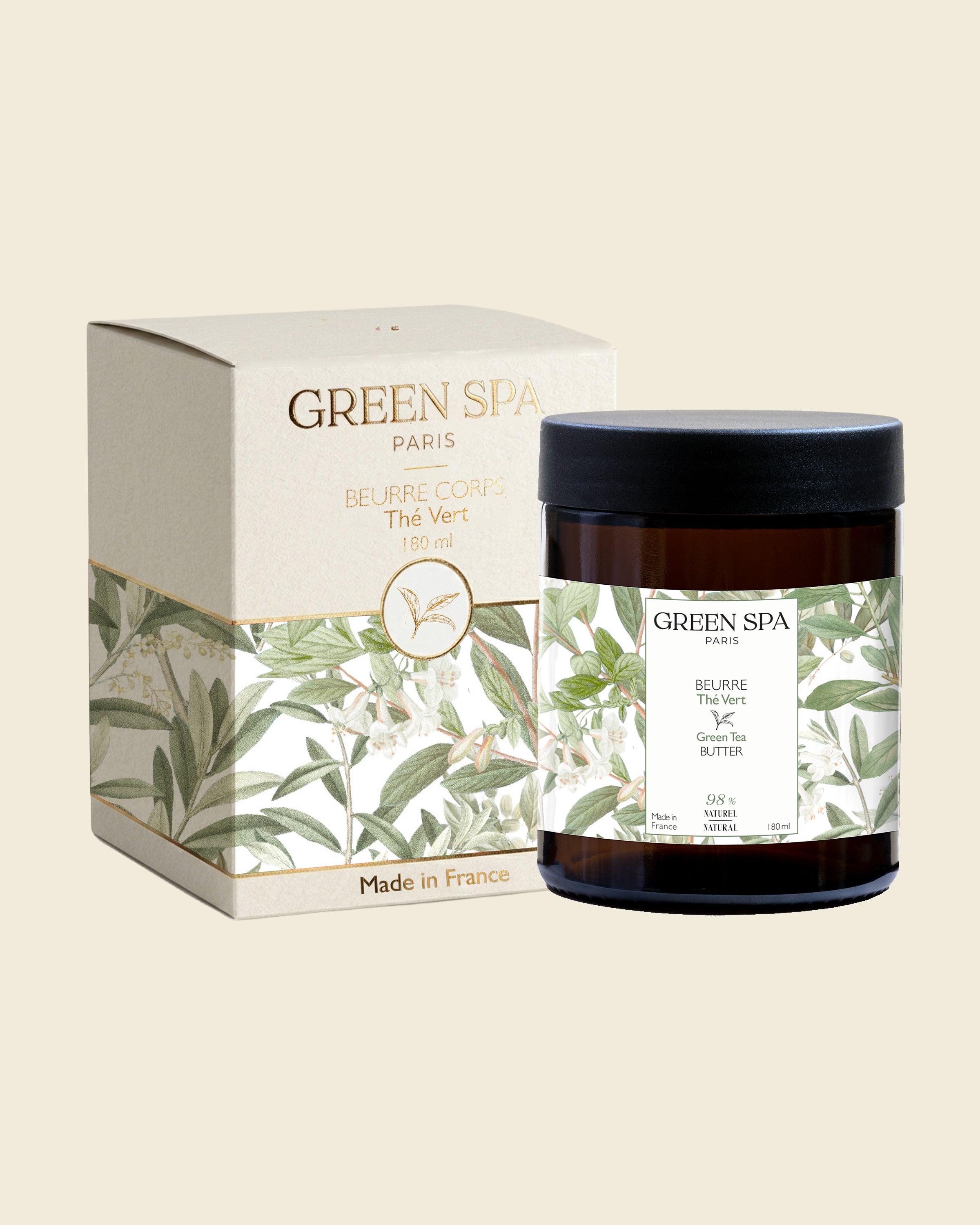 Green tea butter