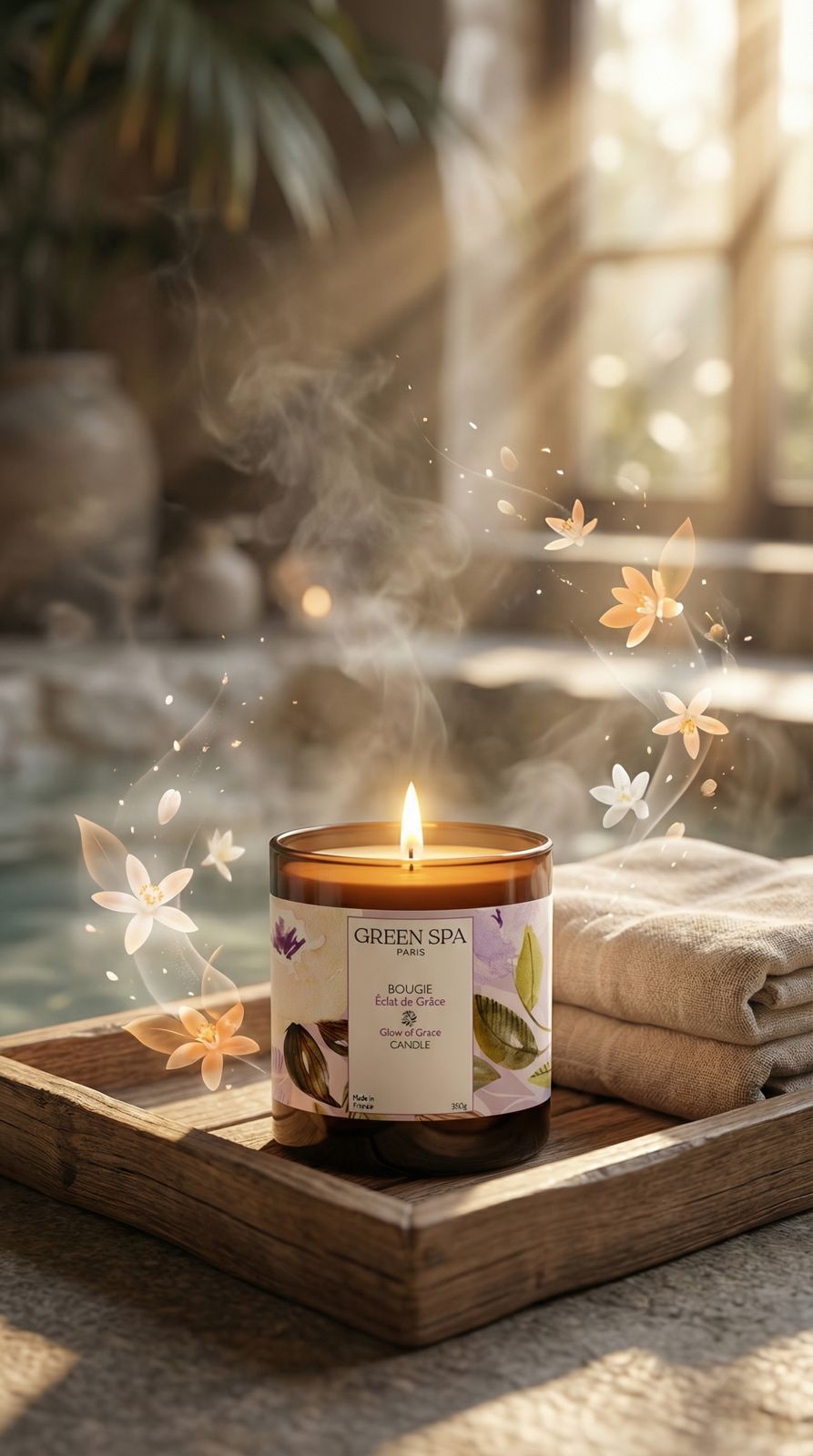 Candela Éclat de Grace 250 gr - Edizione limitata
