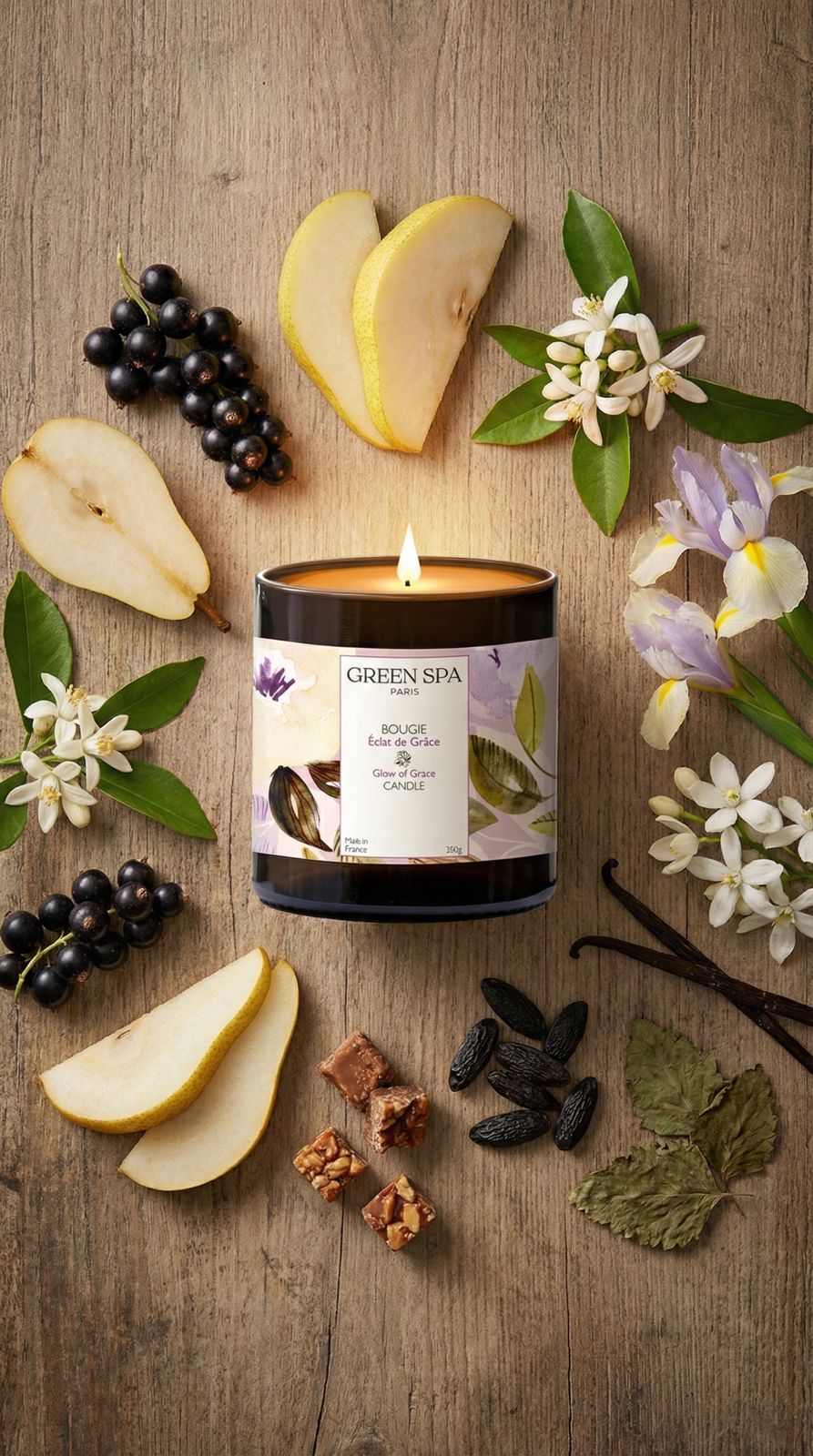 Candela Éclat de Grace 250 gr - Edizione limitata