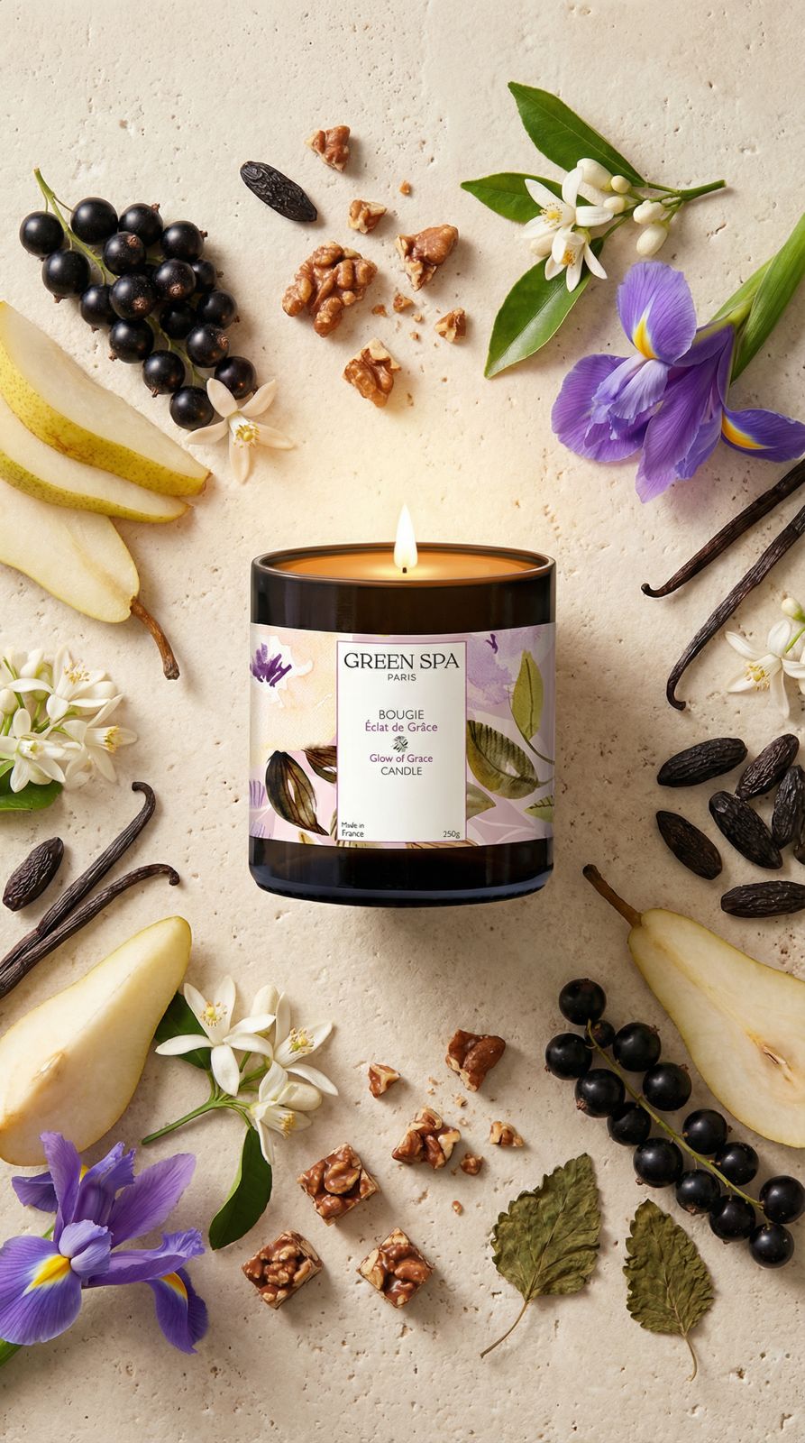 Candela Éclat de Grace 250 gr - Edizione limitata