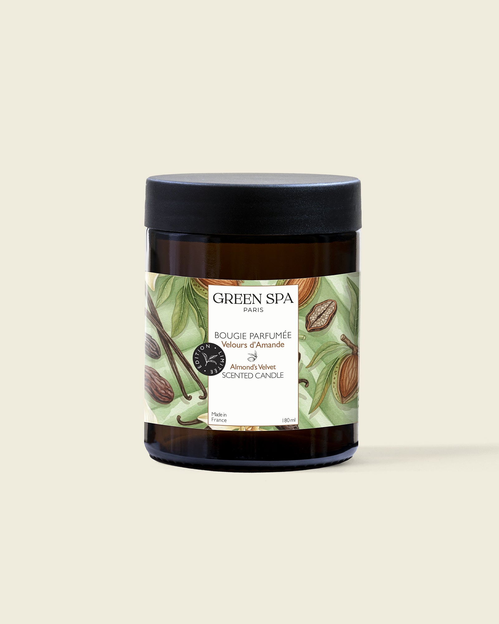 Almond Velvet Scented Candle