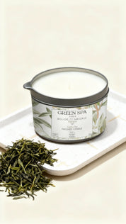 Sinnliche Massagekerze mit grünem Tee 150 gr