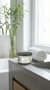 Sinnliche Massagekerze mit grünem Tee 150 gr