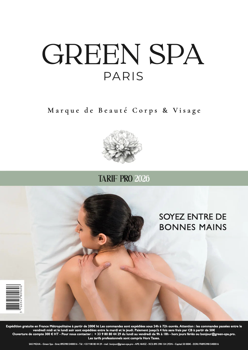 Tarif Green Spa 2026