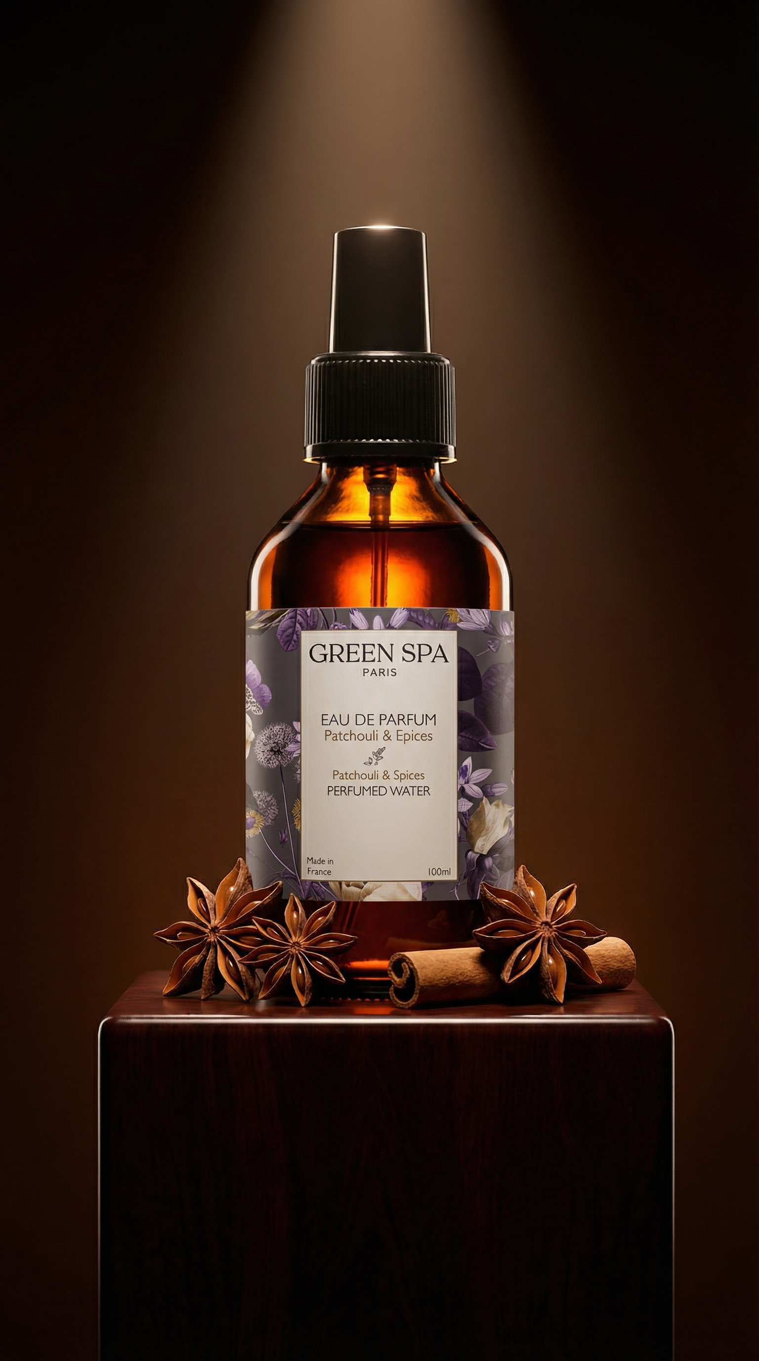 Eau de Parfum Patchouli & Epices