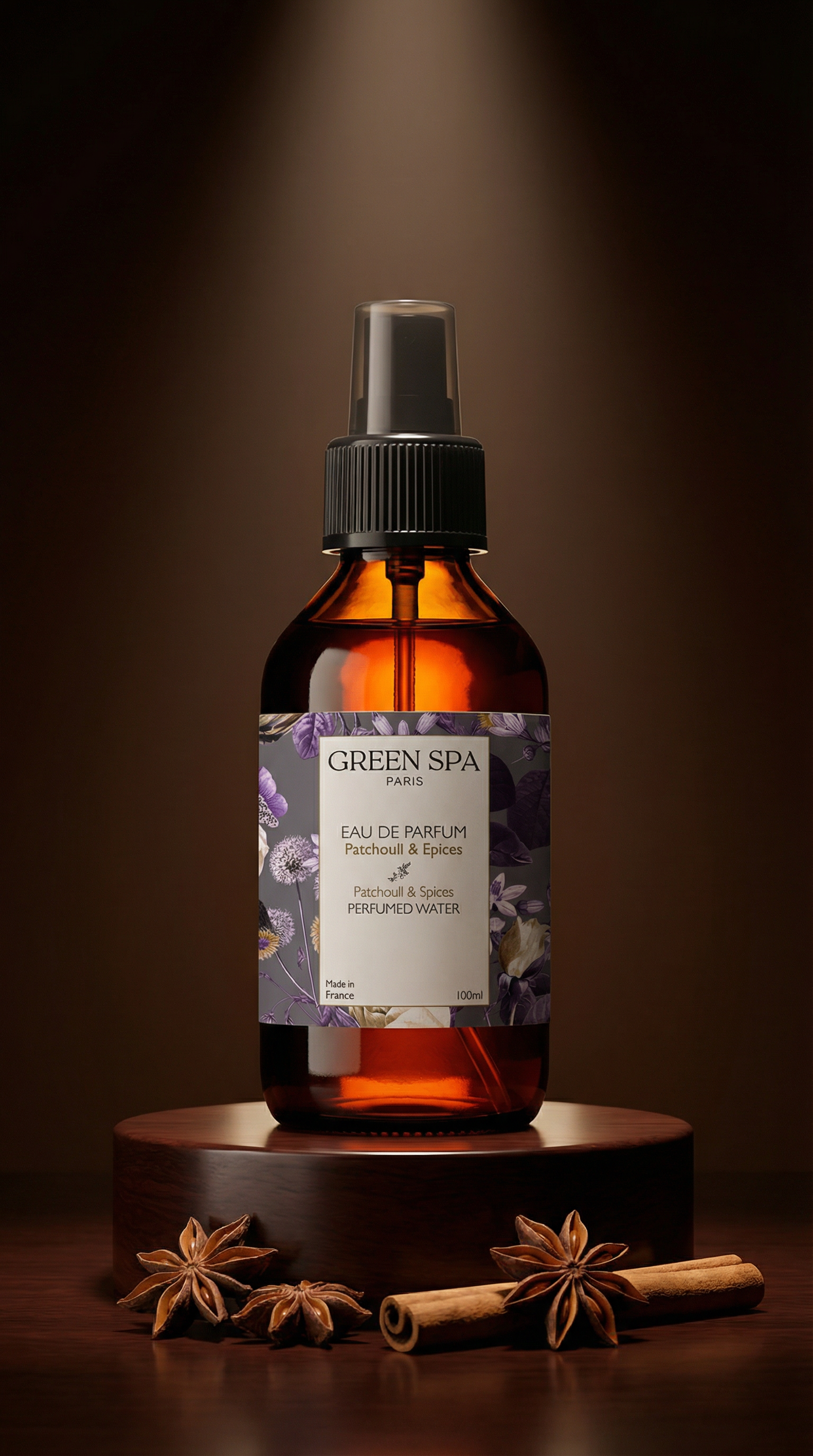 Eau de Parfum Patchouli & Epices