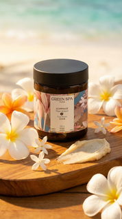 Exfoliante de flores de tiaré