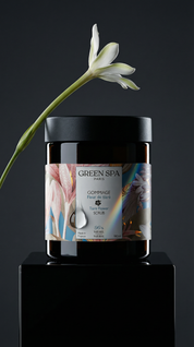 Exfoliante de flores de tiaré