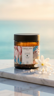 Exfoliante de flores de tiaré