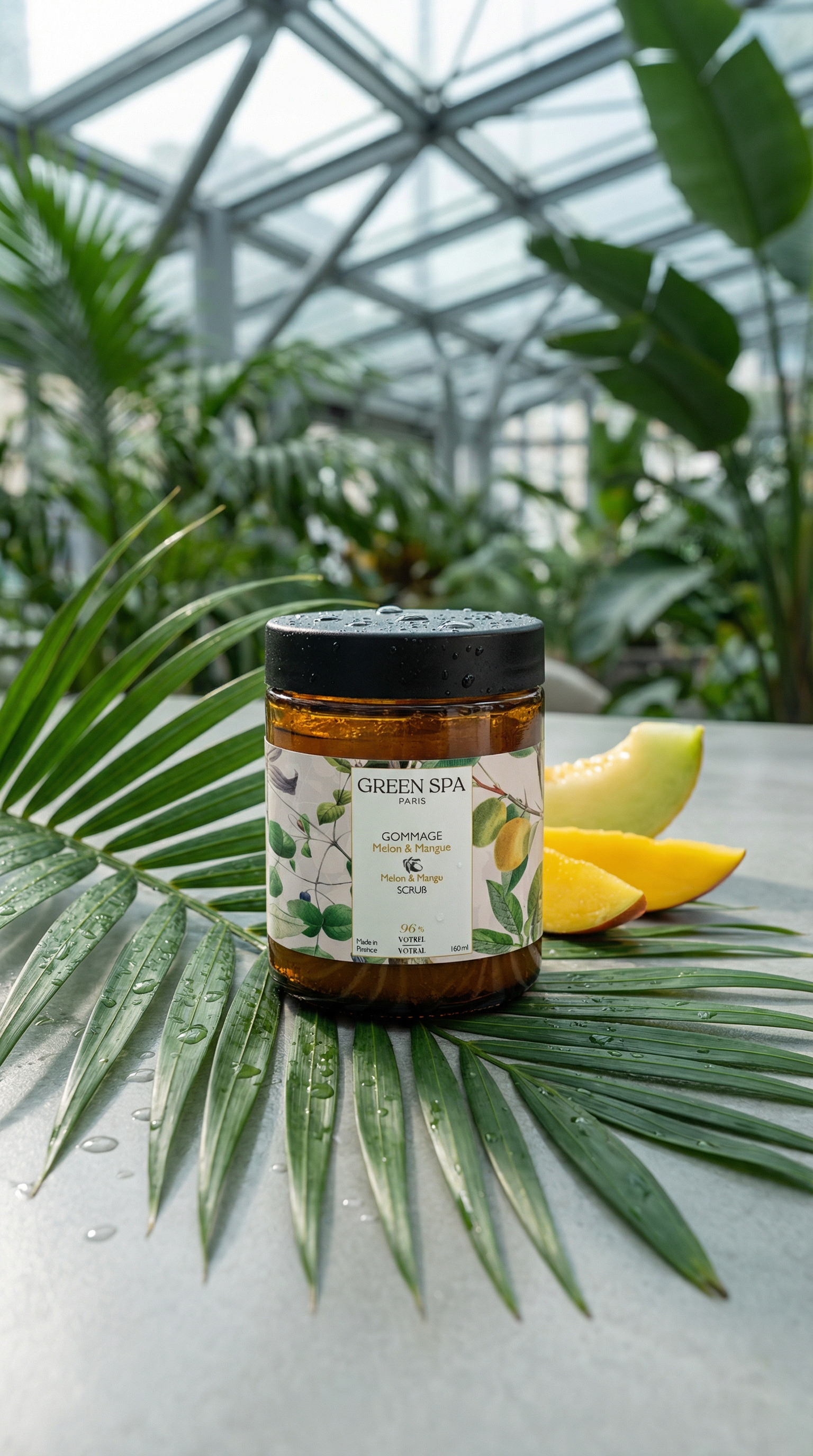 Exfoliante de melón y mango