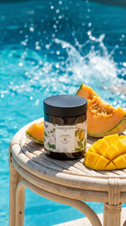 Exfoliante de melón y mango