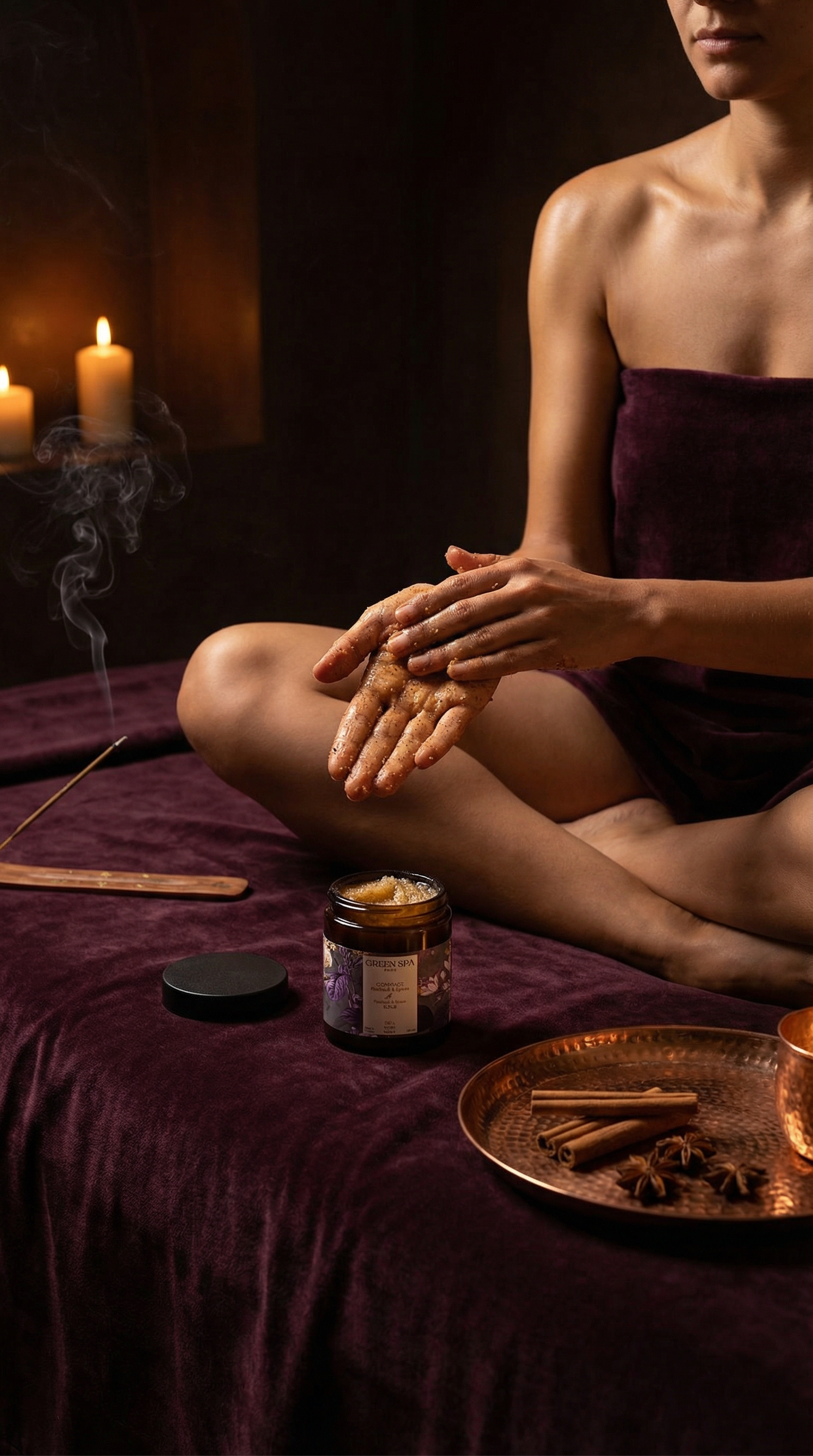 Patchouli & Spices Scrub